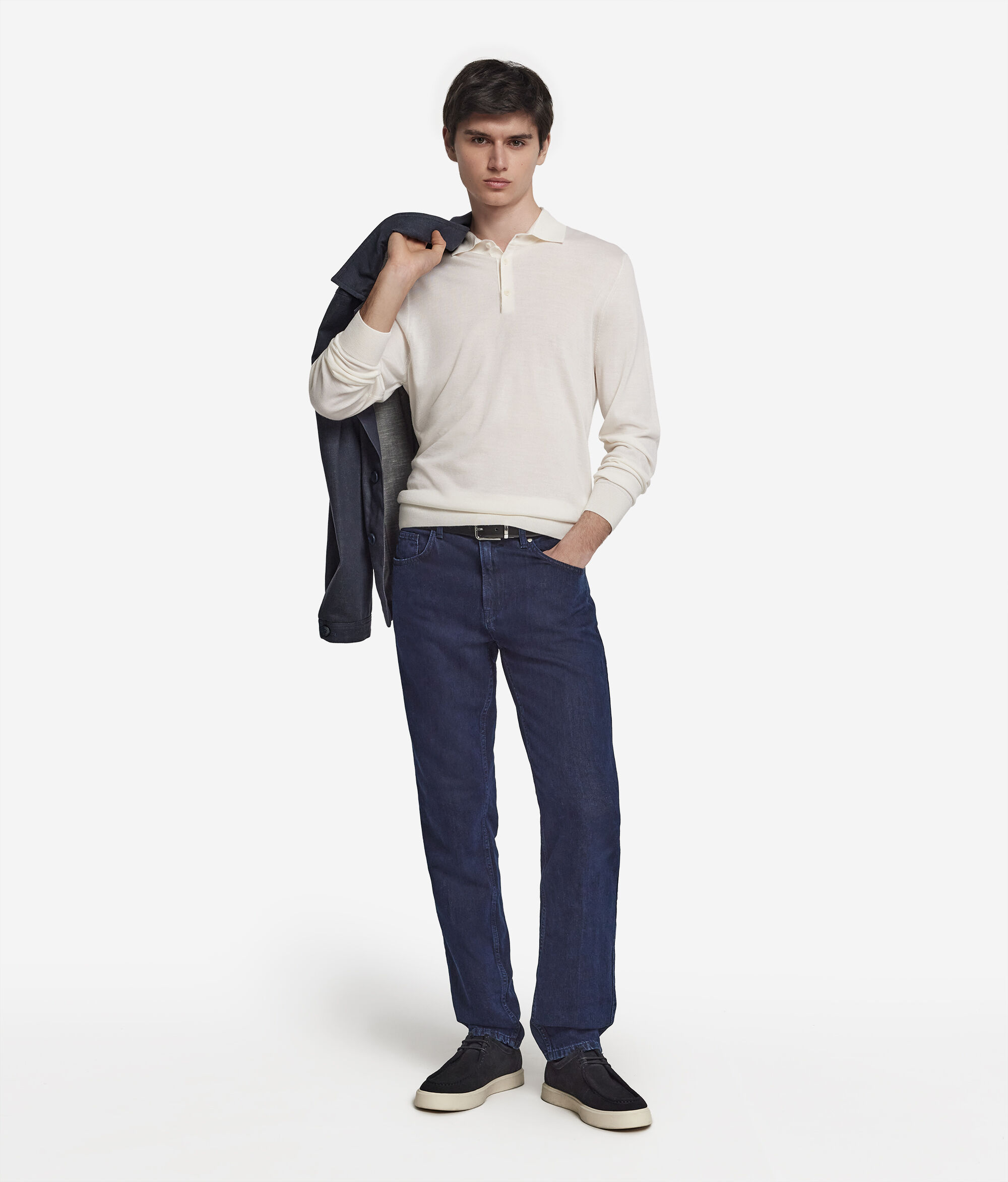 Ultrafine Cashmere Polo Shirt