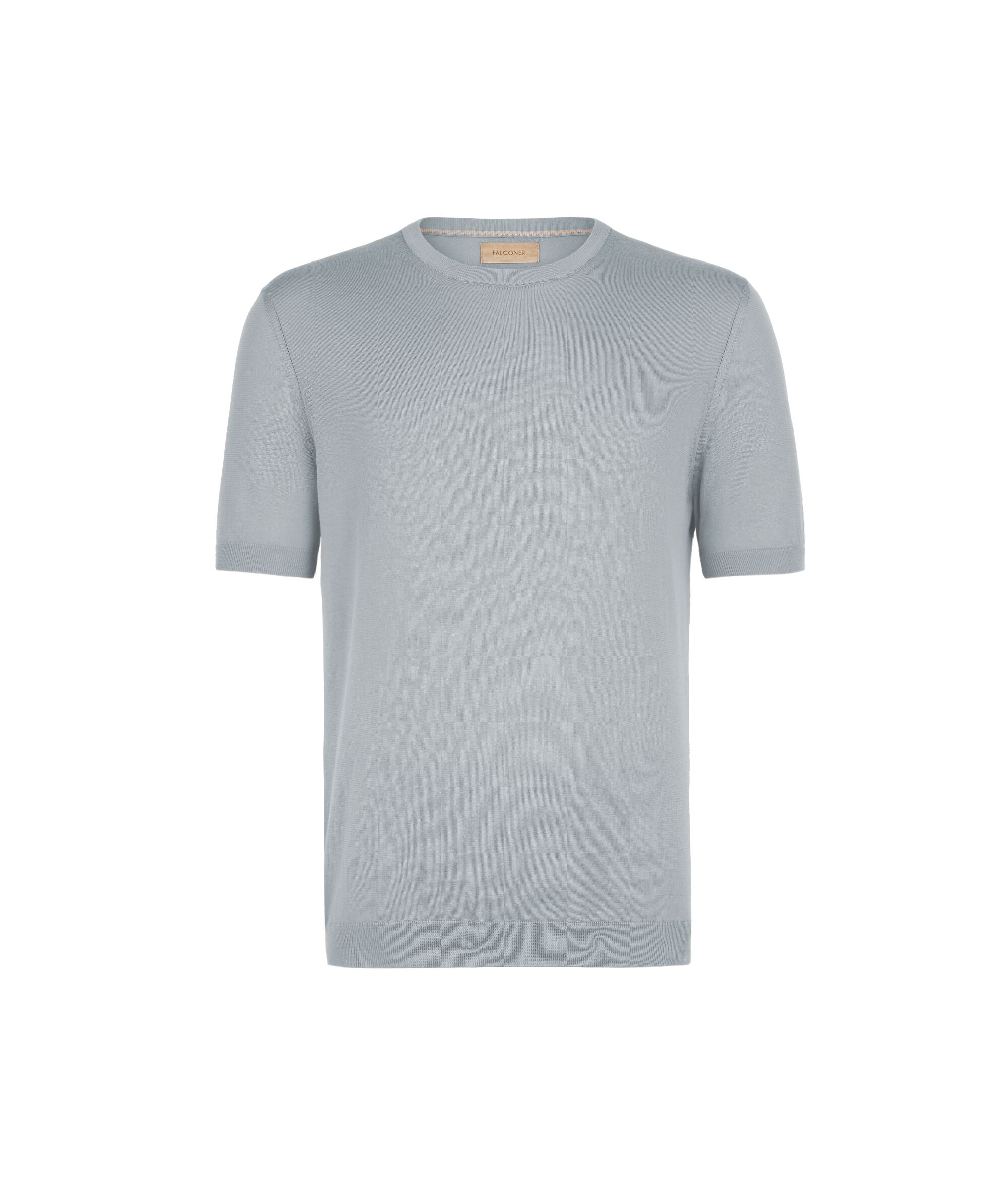 T-shirt à col rond en coton