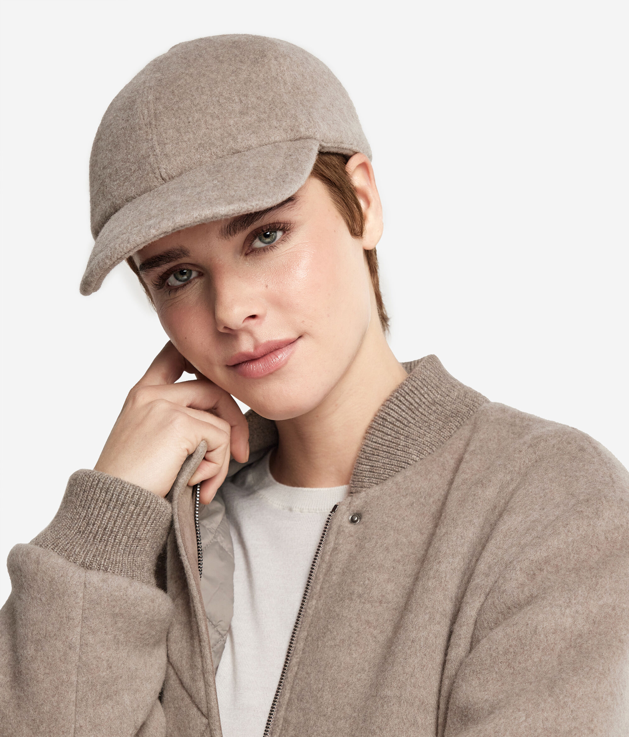 Casquette en cachemire