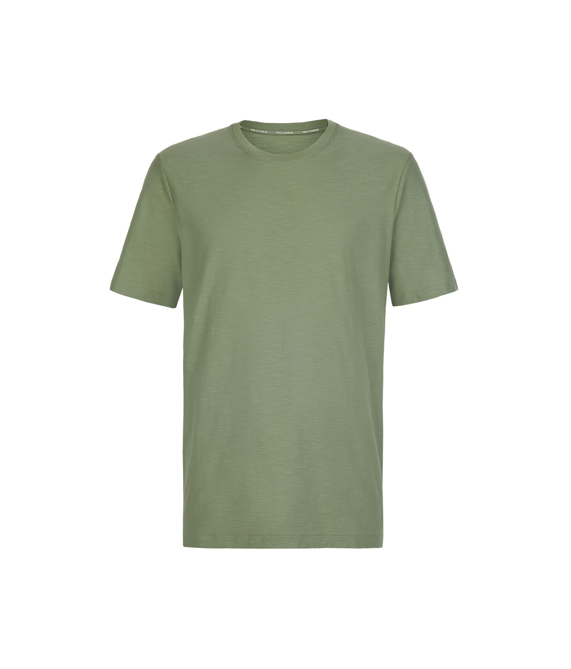 Camiseta con manga corta twist Colore Helecho