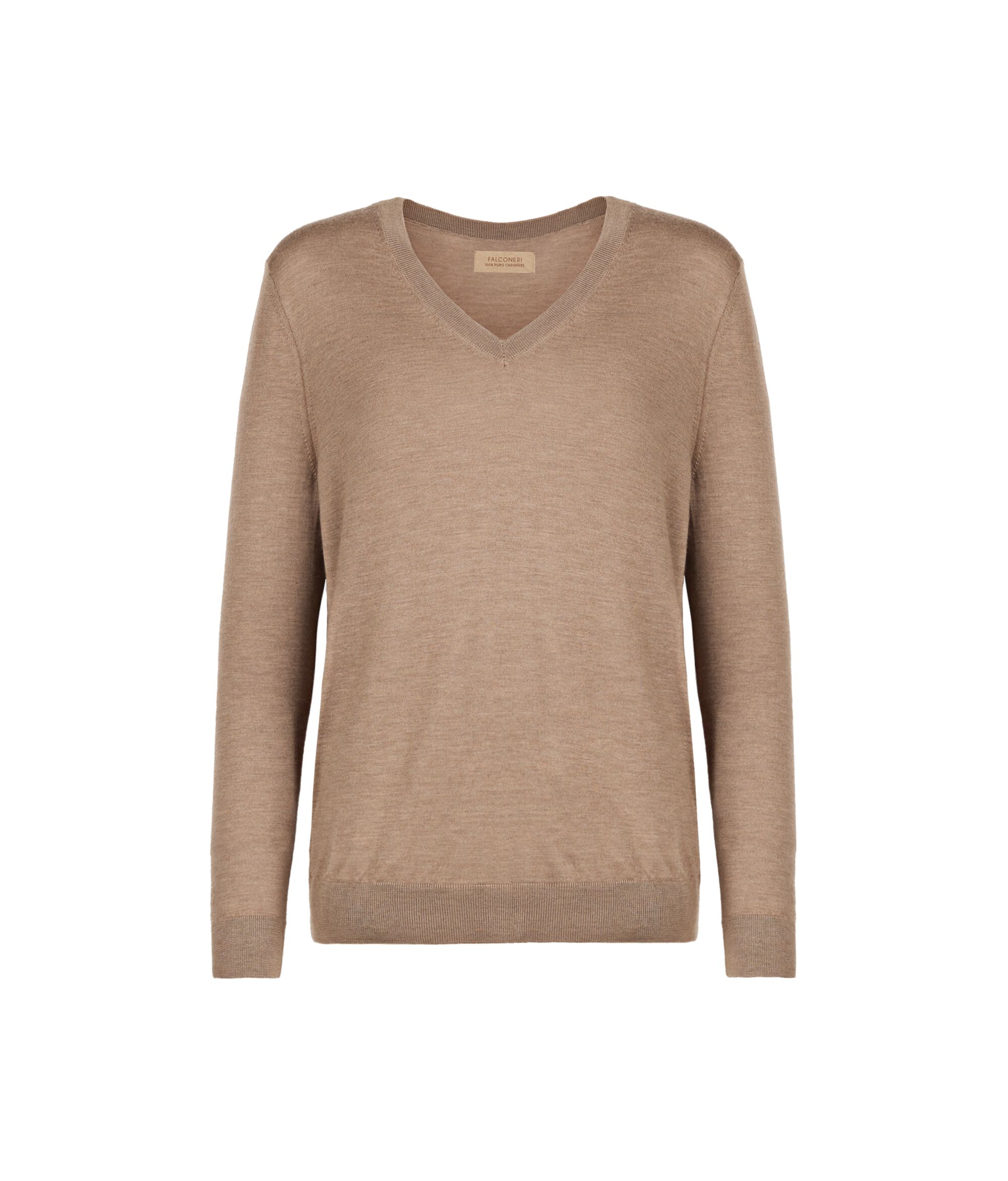 Pullover mit V-Ausschnitt aus Kaschmir Ultrafine