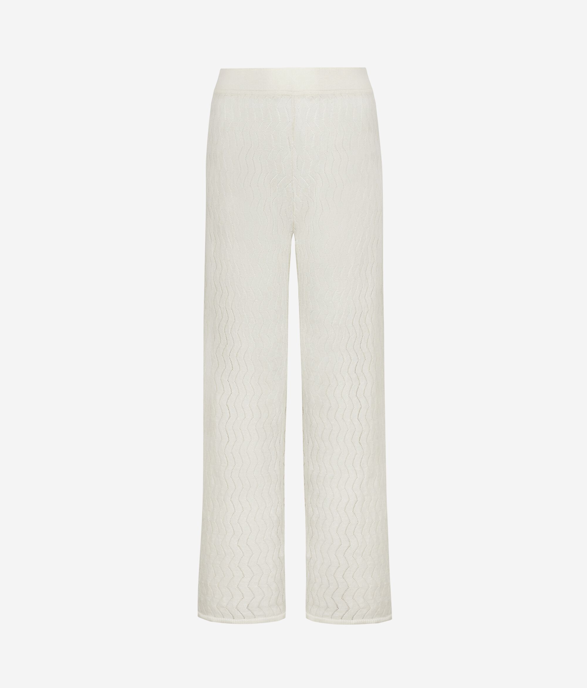 Wave stitch trousers