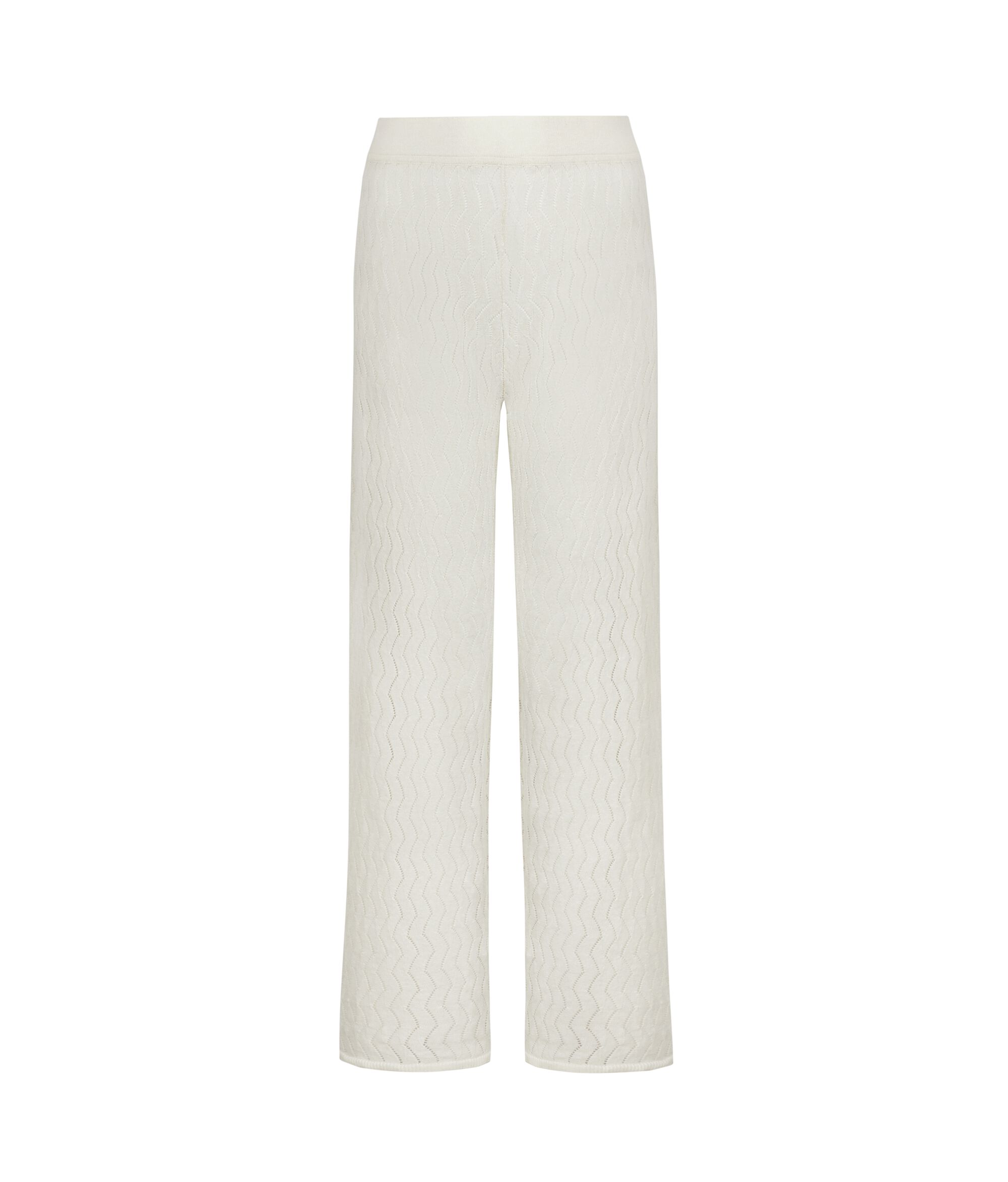 Wave stitch trousers
