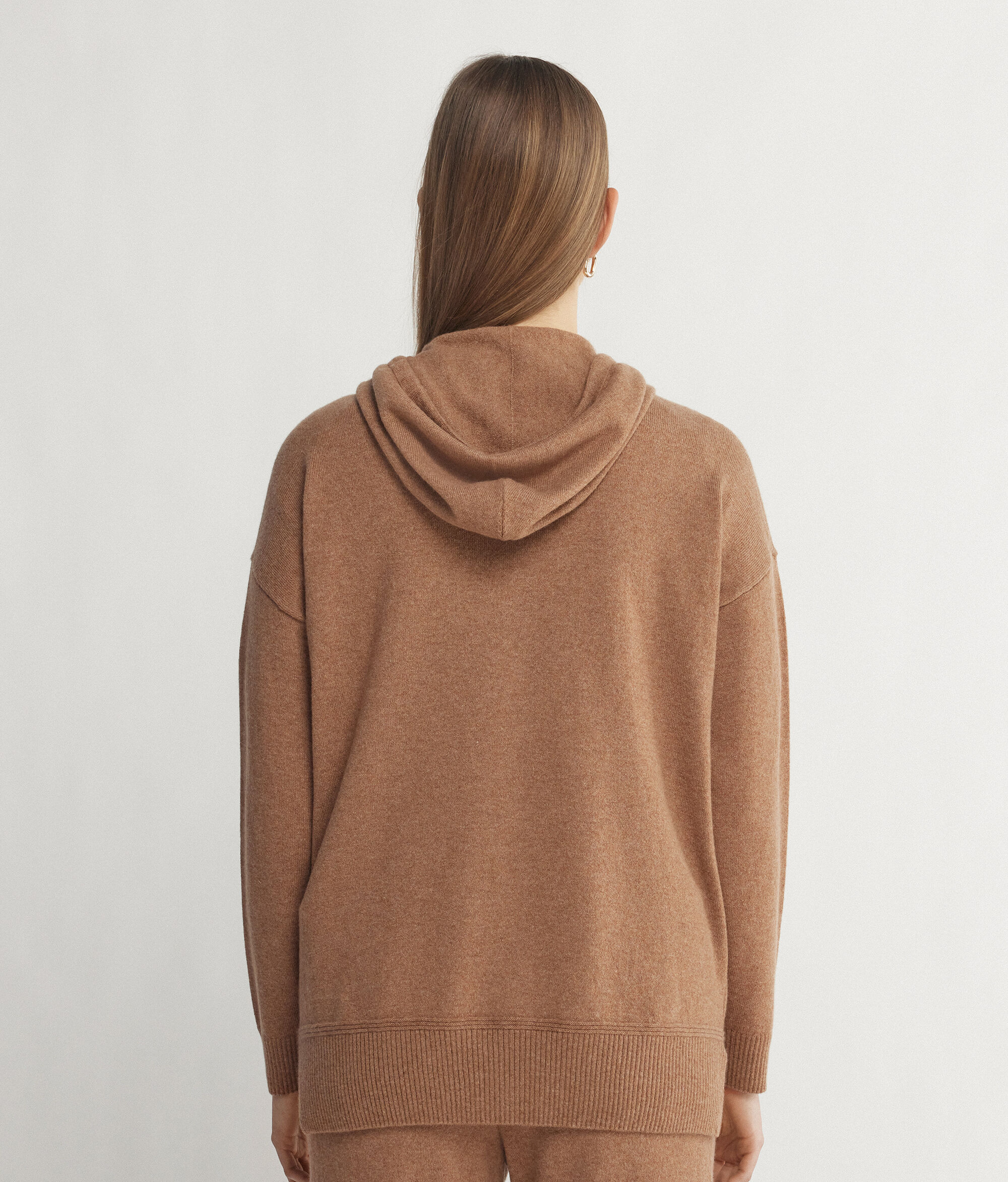 Hooded Ultrasoft Cashmere Sweatshirt
