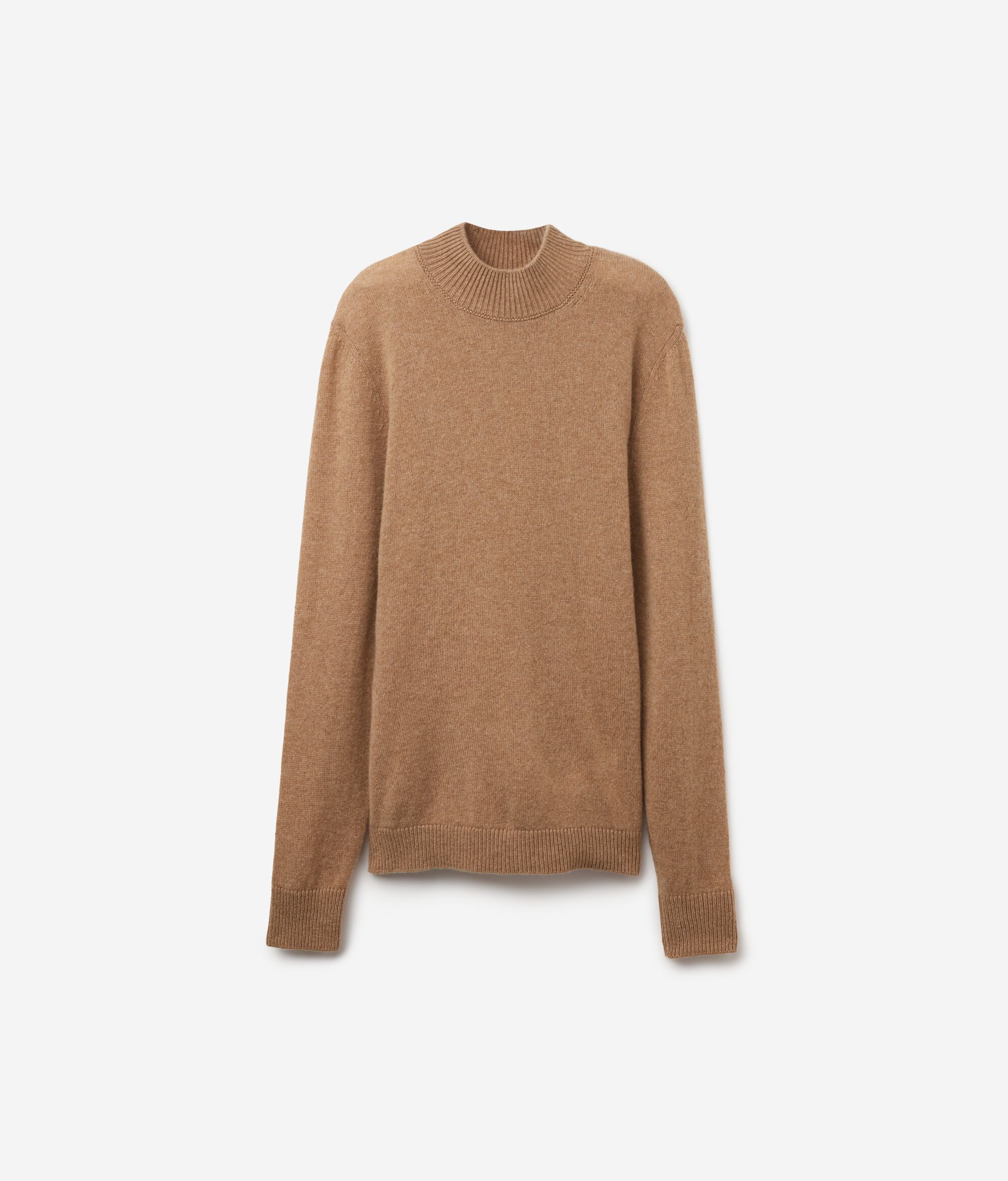 Μπλούζα με Ψηλό Γιακά από Ελαφρύ Cashmere