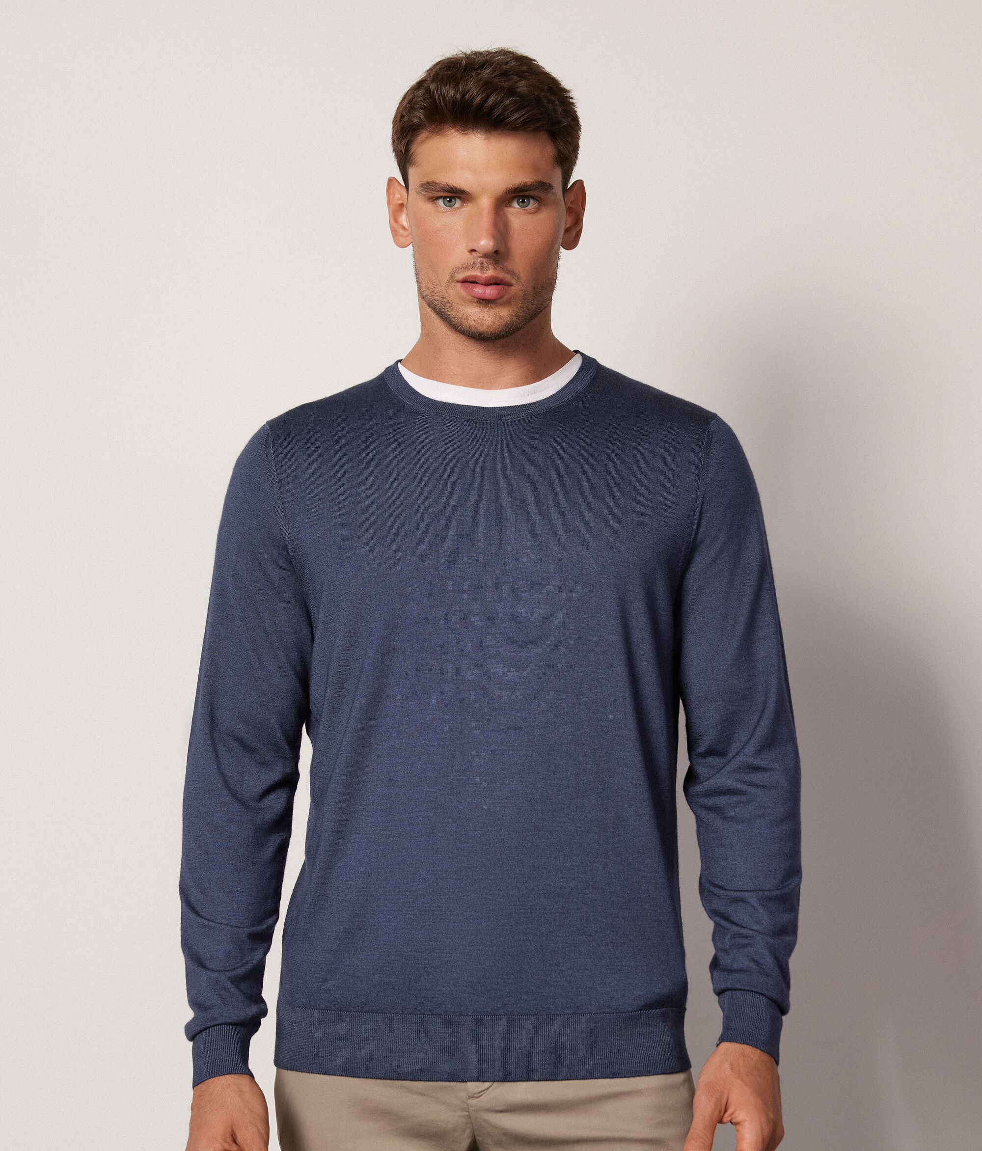 Maglia Girocollo in Cashmere Ultrafine