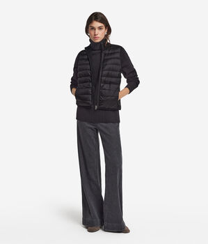 Reversible Cashmere Down Gilet