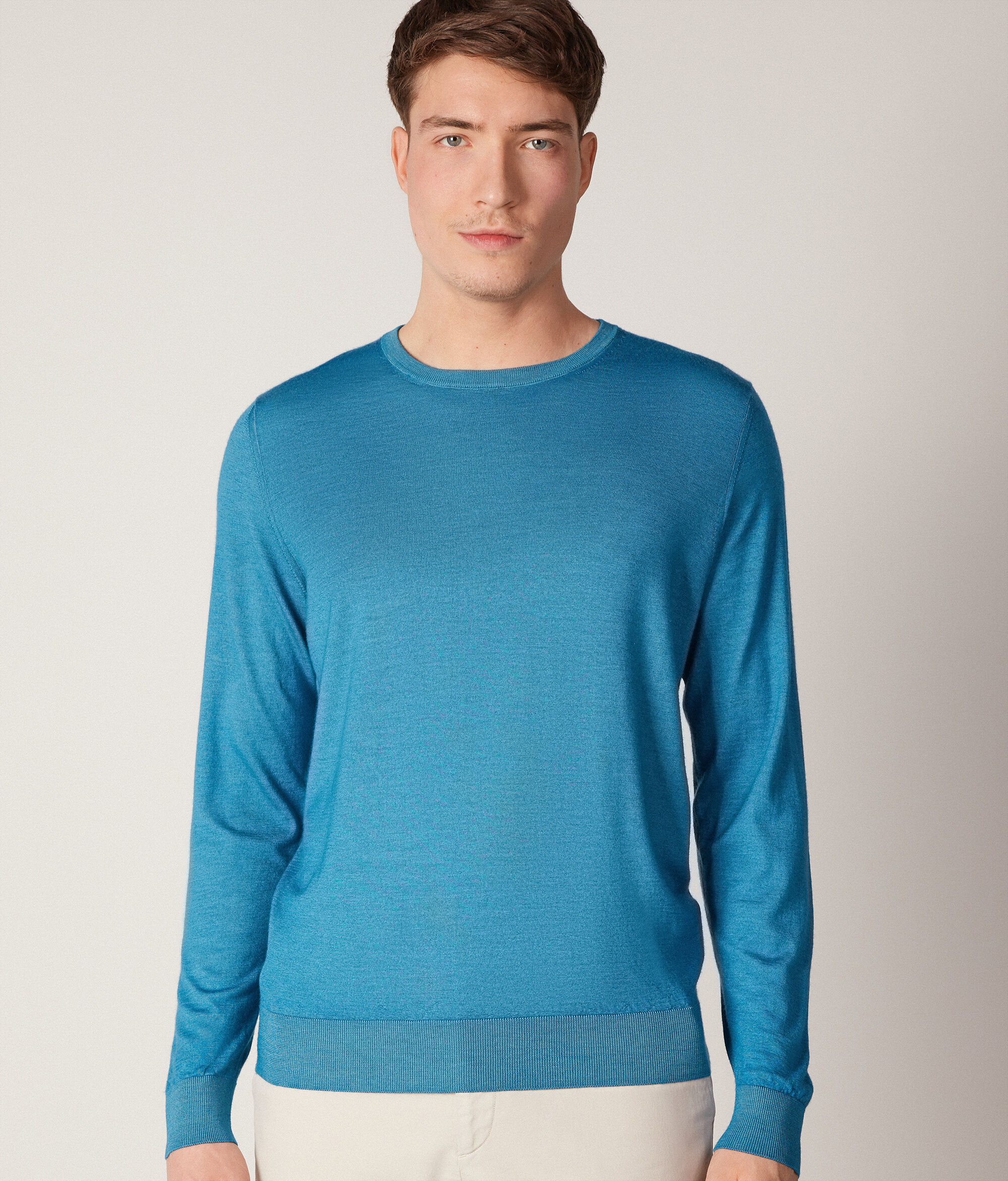Round-Neck Ultrafine Cashmere Jumper