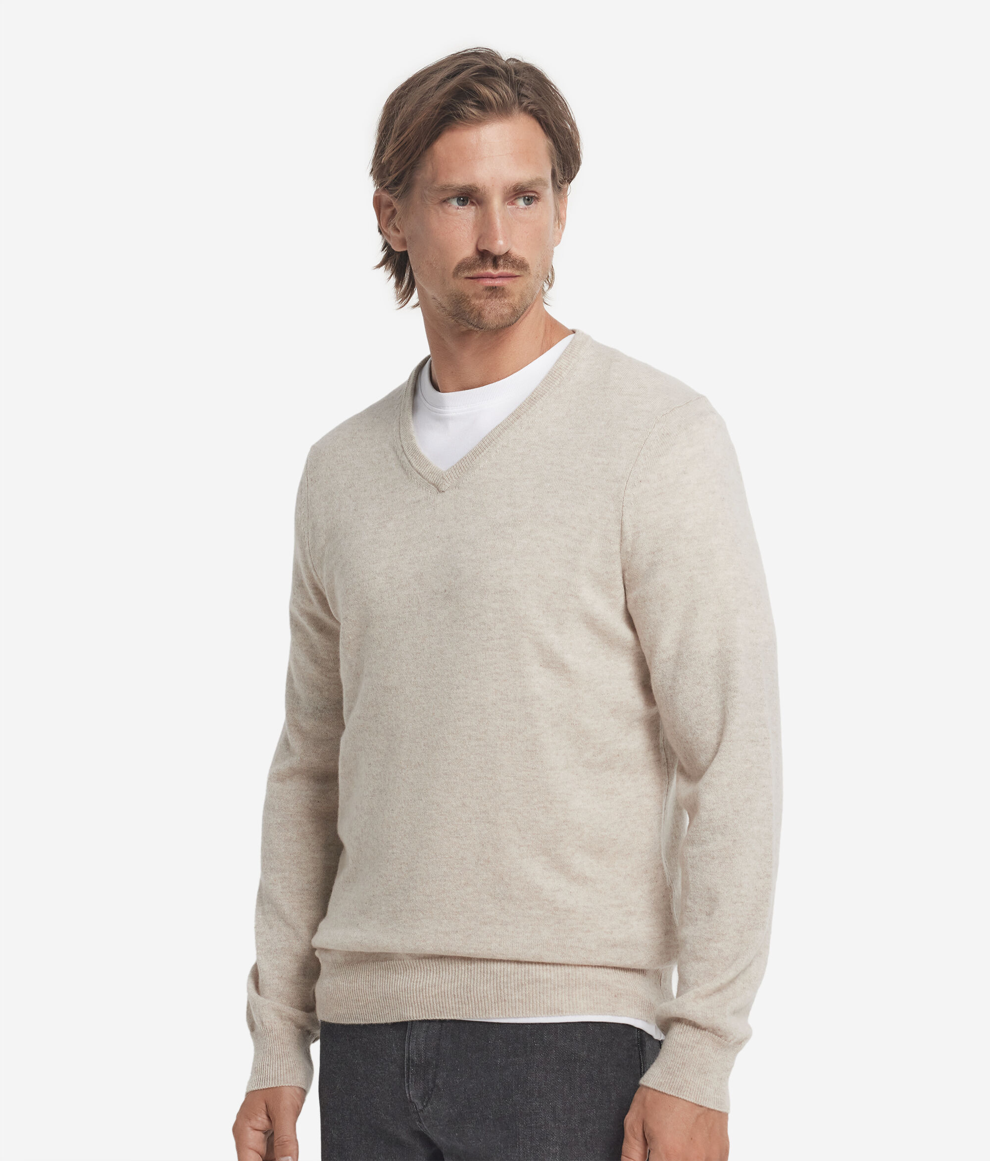Μπλούζα με Λαιμόκοψη V από Ultrasoft Cashmere