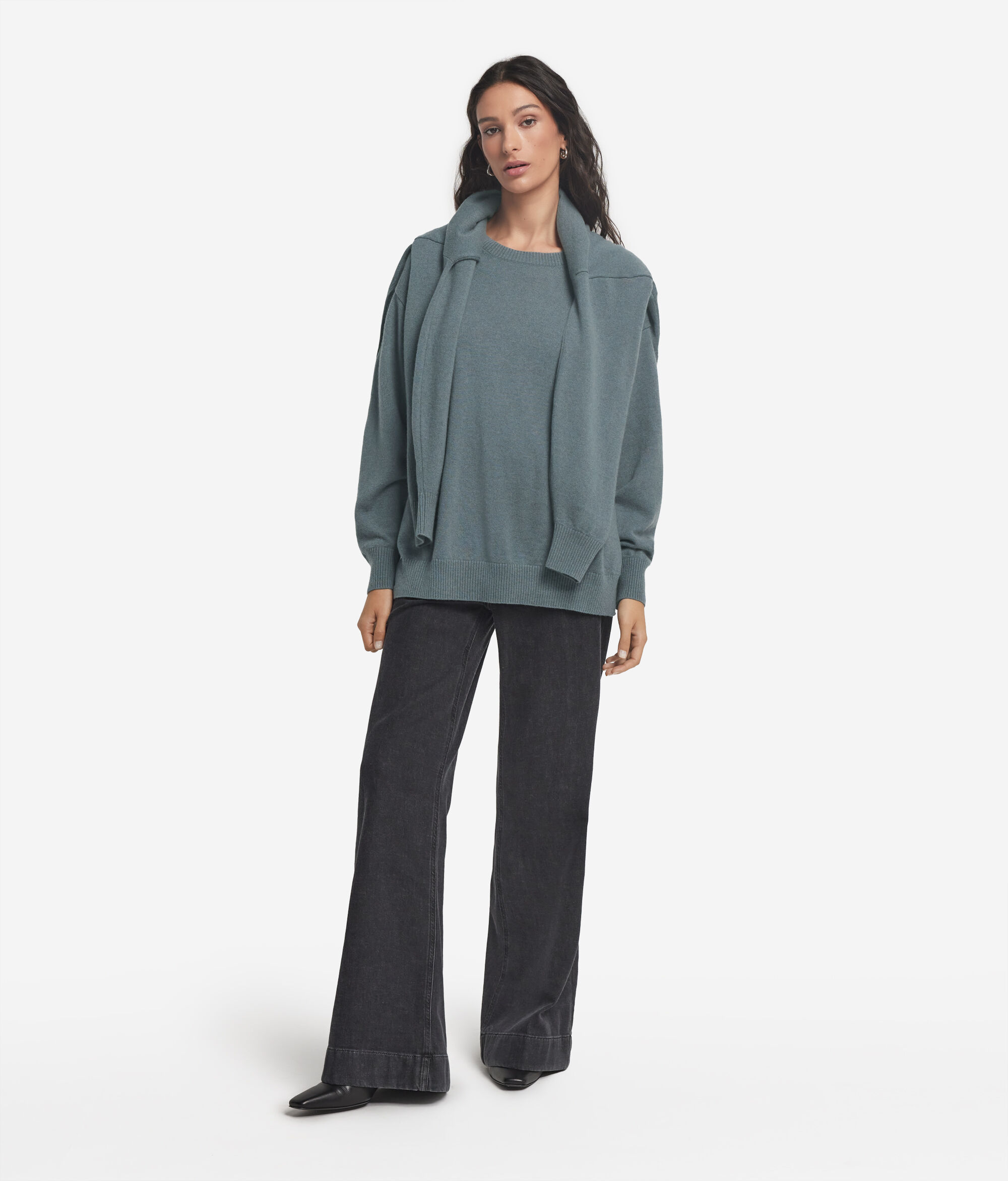 Pull en cachemire ultra-doux avec fentes