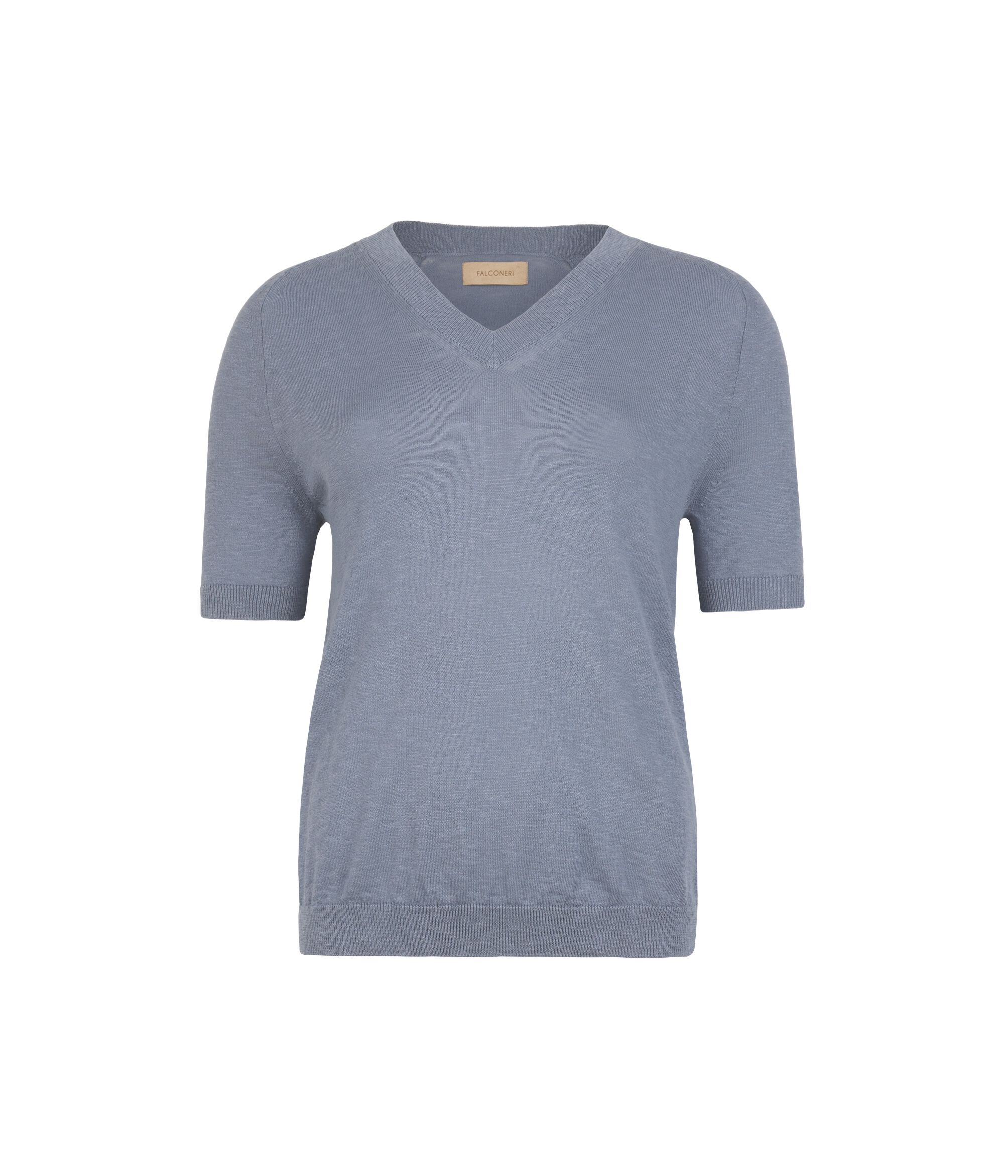 ツイスト Vネック ショートスリーブ Tシャツ