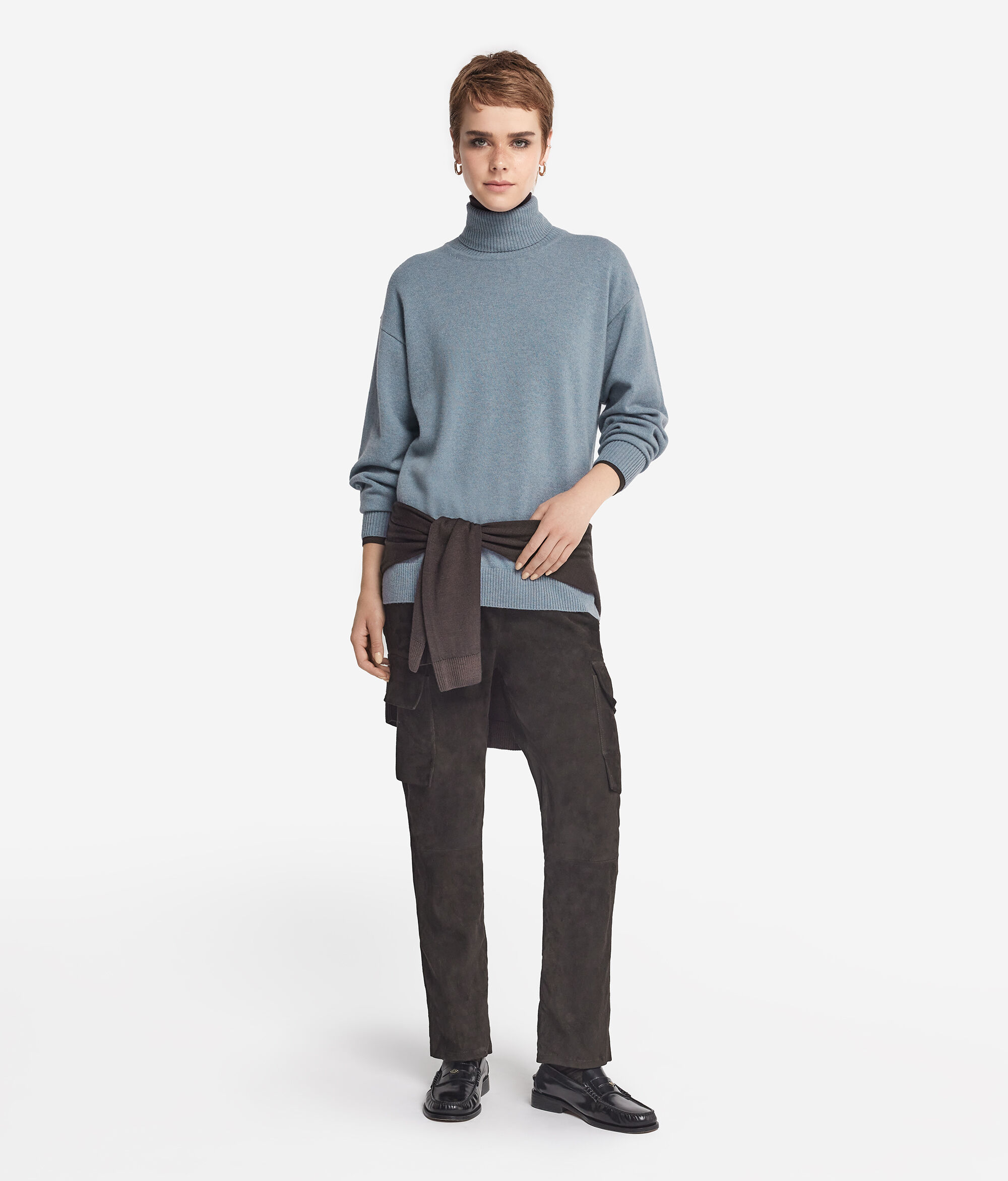 Ζιβάγκο από Ultrasoft Cashmere με Σκισίματα