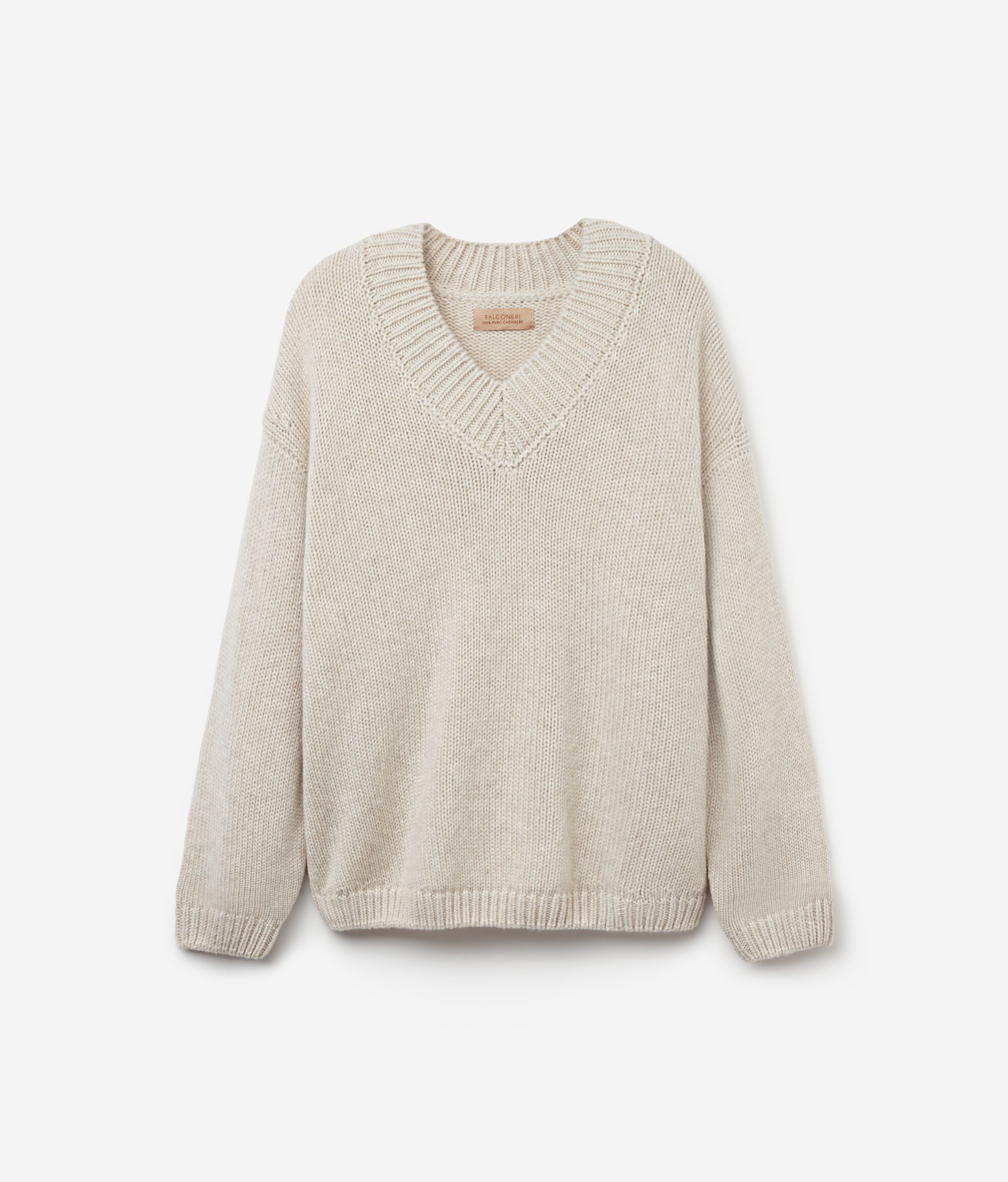 Ultrasoft Cashmere Tricot V-Neck Jumper