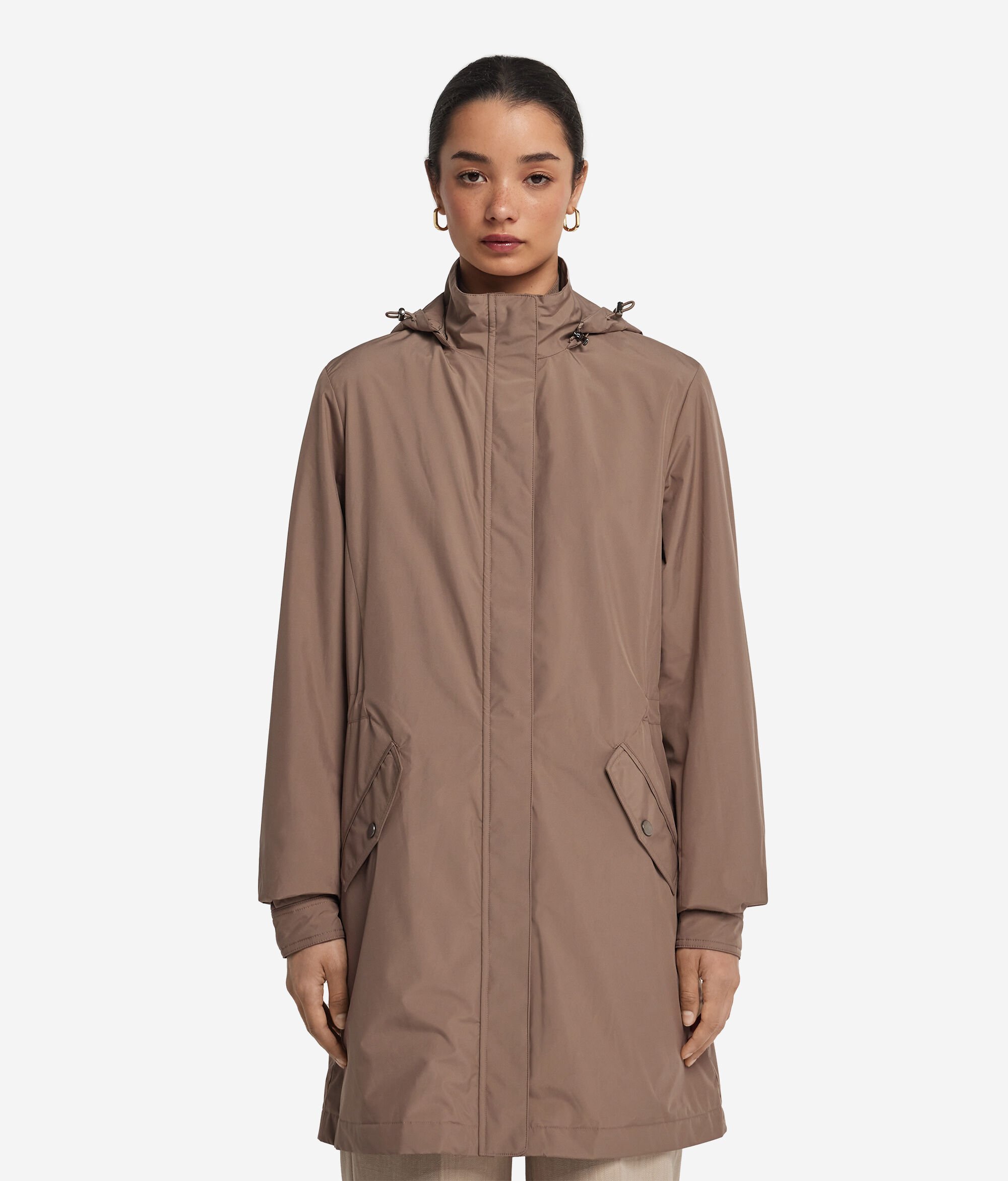 Funktionsjacke mit Tunnelzug