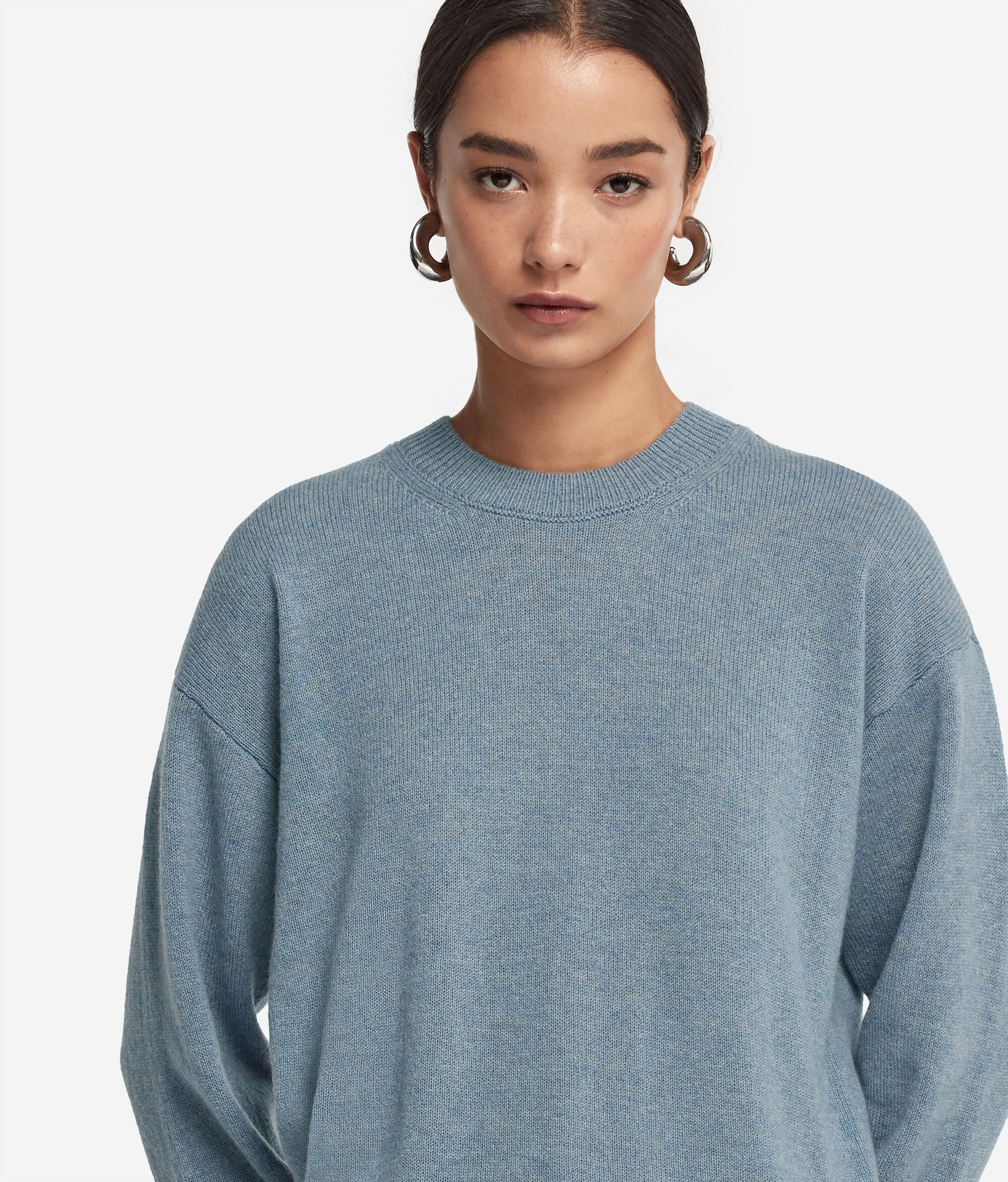 Sweter z okrągłym dekoltem z kaszmiru Ultrasoft