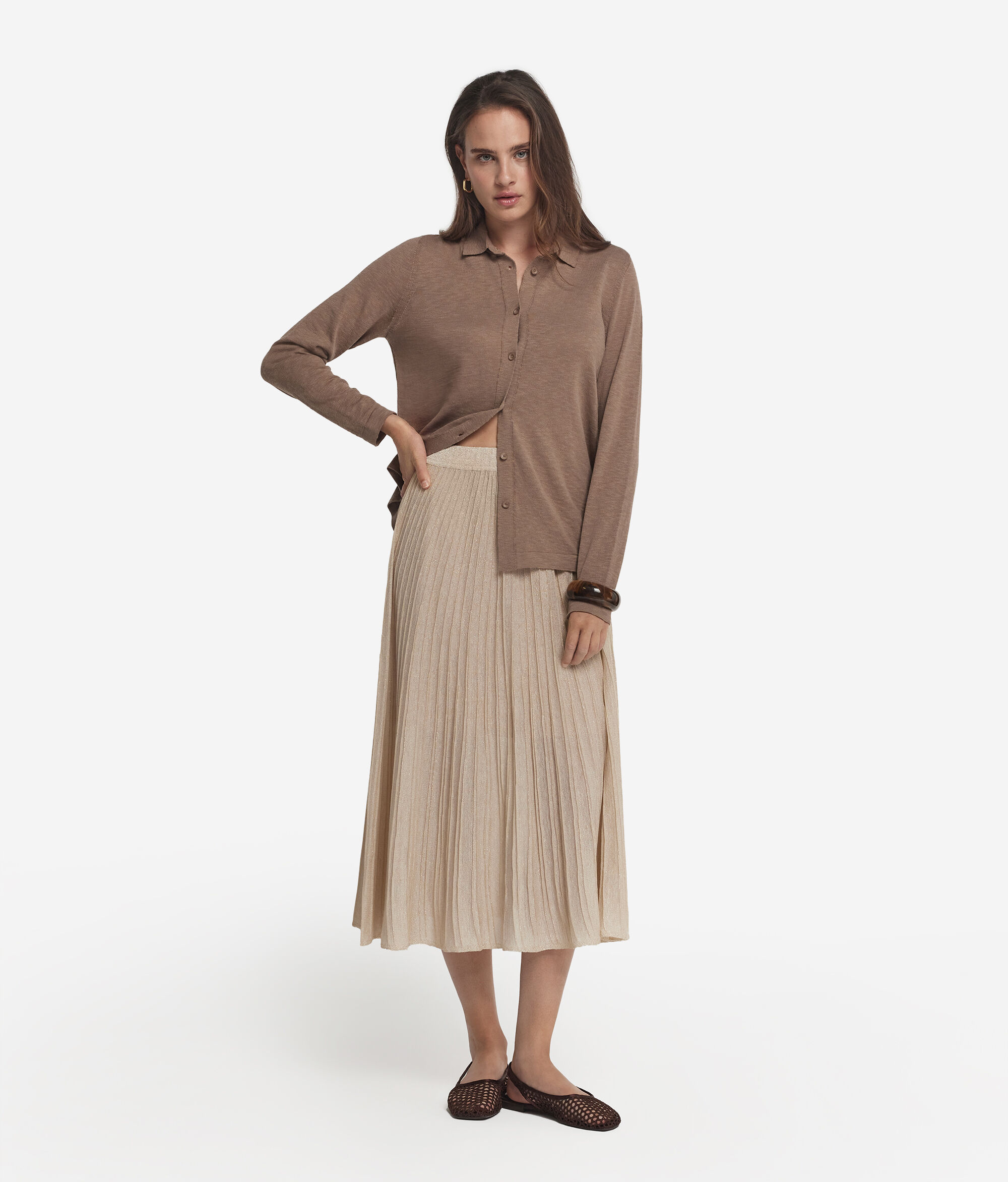 Pleated Skirt