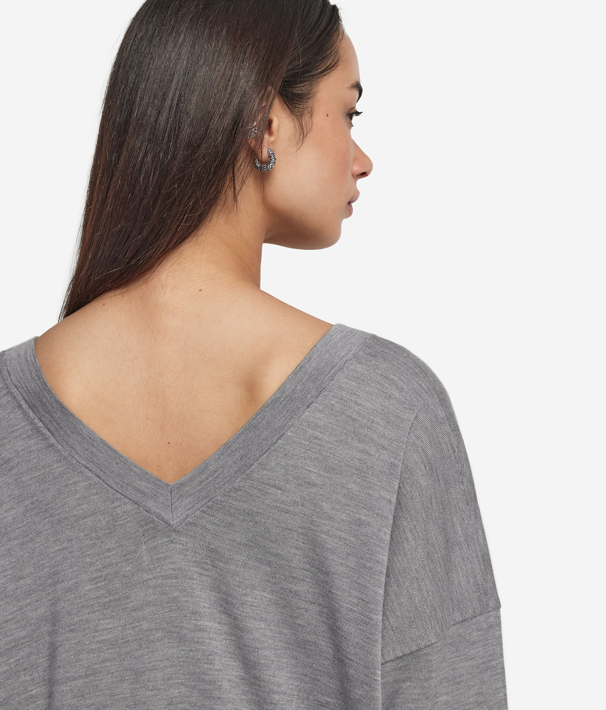 Пуловер из ультратонкого кашемира