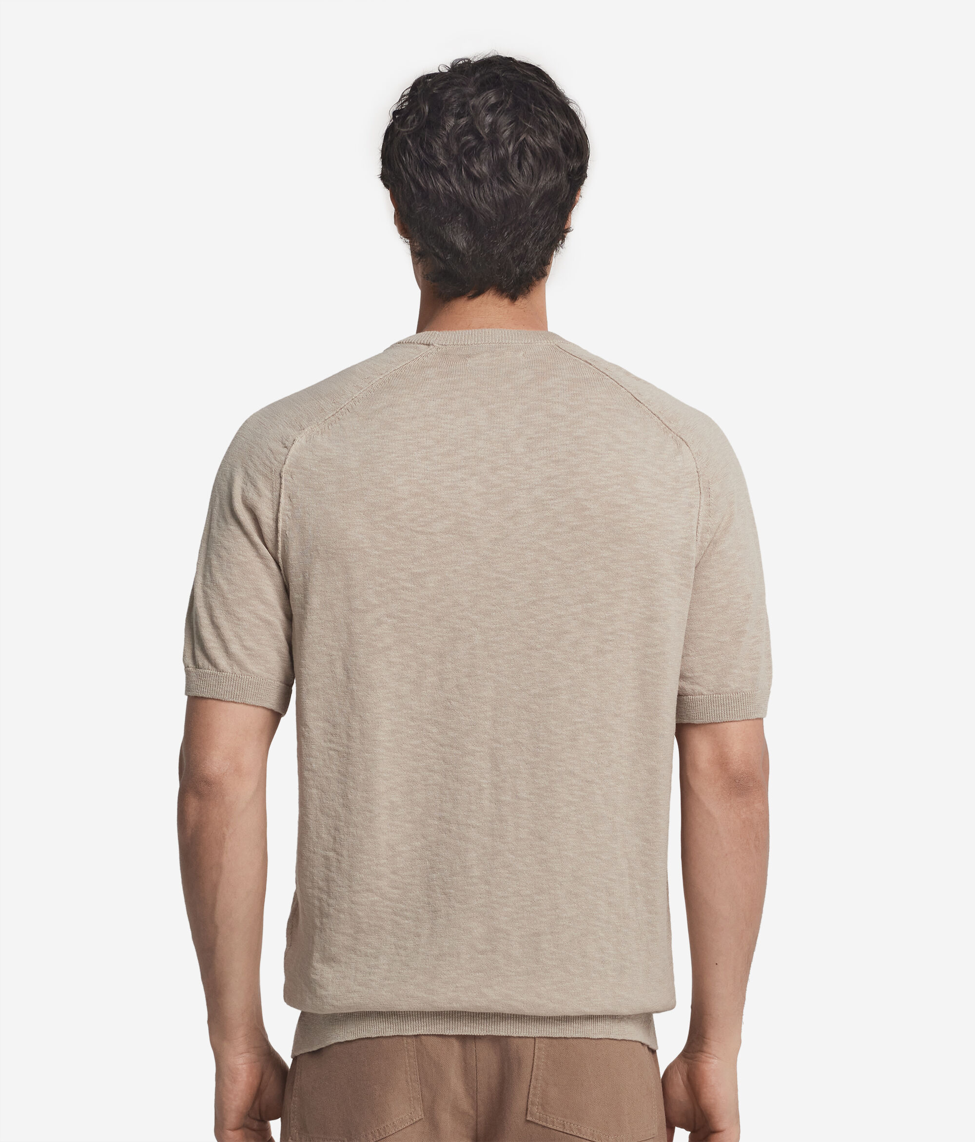 T-shirt en coton multibrin