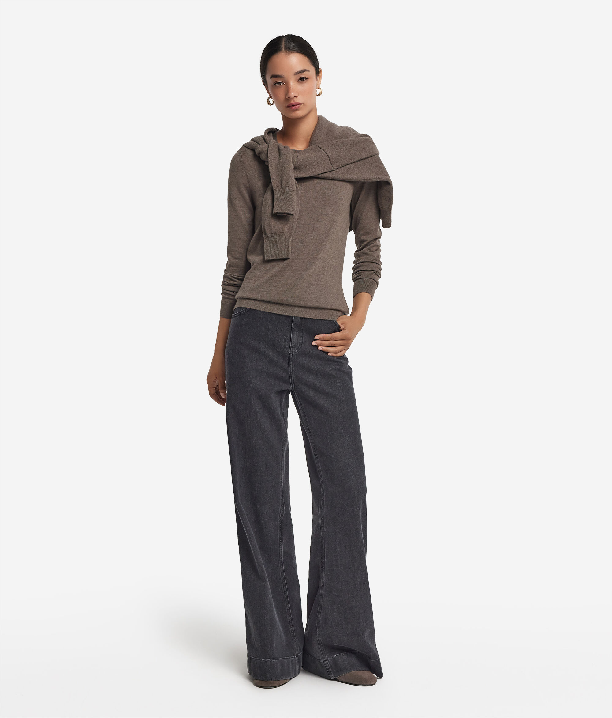 Ultrafine Cashmere Crewneck Sweater