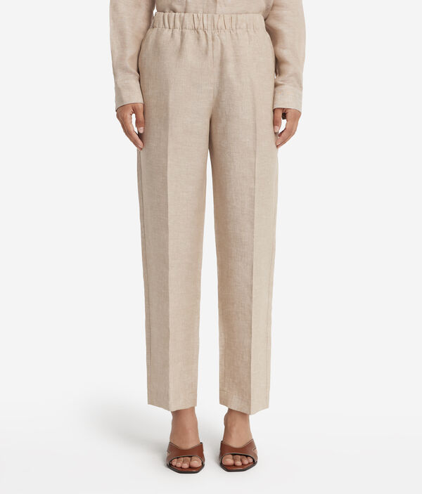 Брюки изо льна