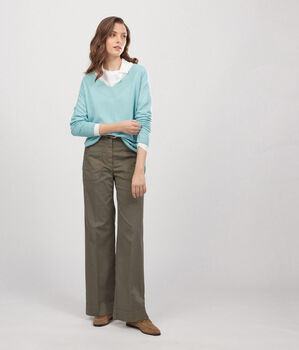 Maglia Scollo V in Cashmere Ultrafine