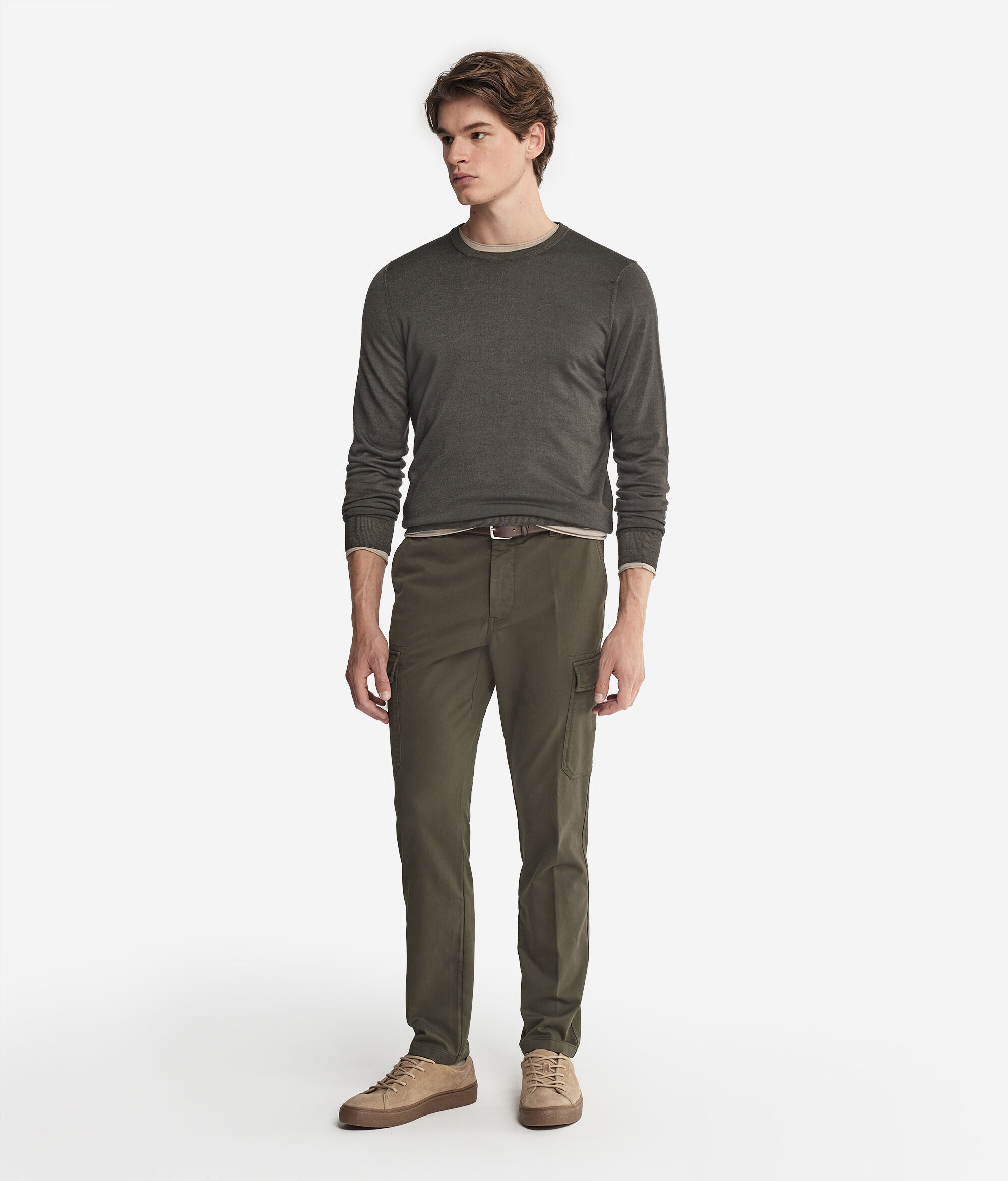Μπλούζα με Στρογγυλή Λαιμόκοψη από Ultrafine Cashmere