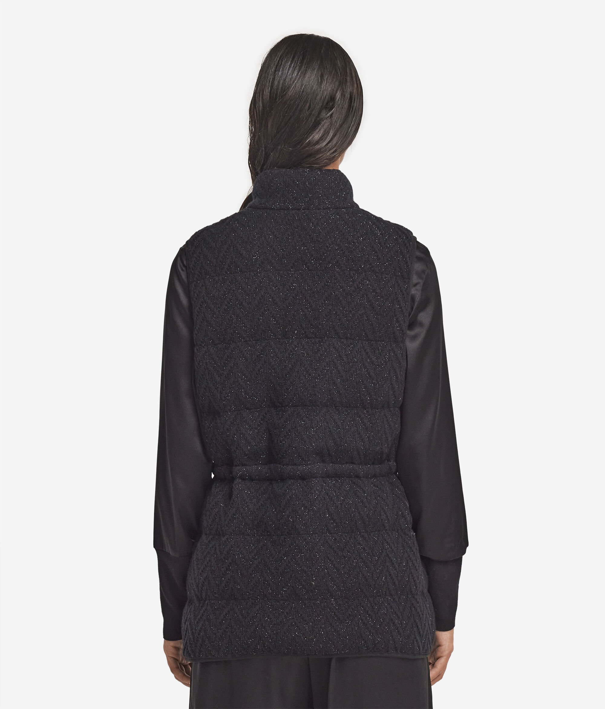 Пуховый жилет из кашемира