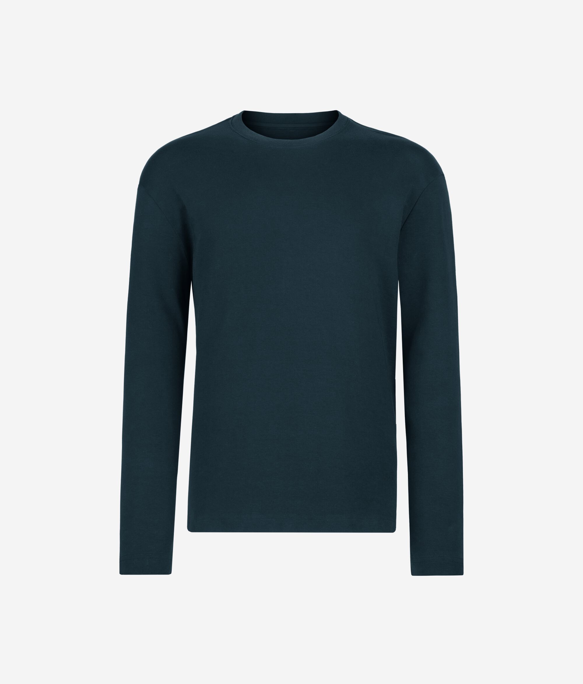 Cotton Jersey Crewneck Sweater