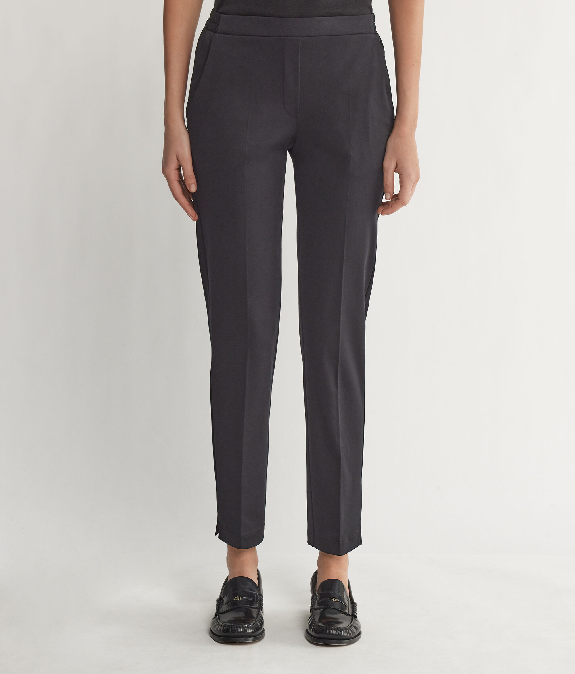 Cotton Cigarette Trousers