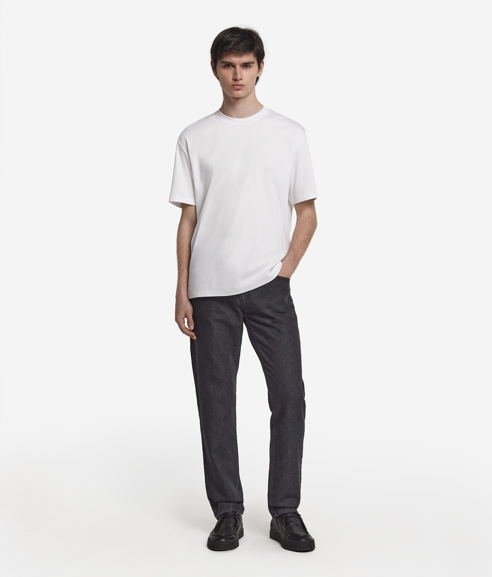 T-Shirt Over em Algodão