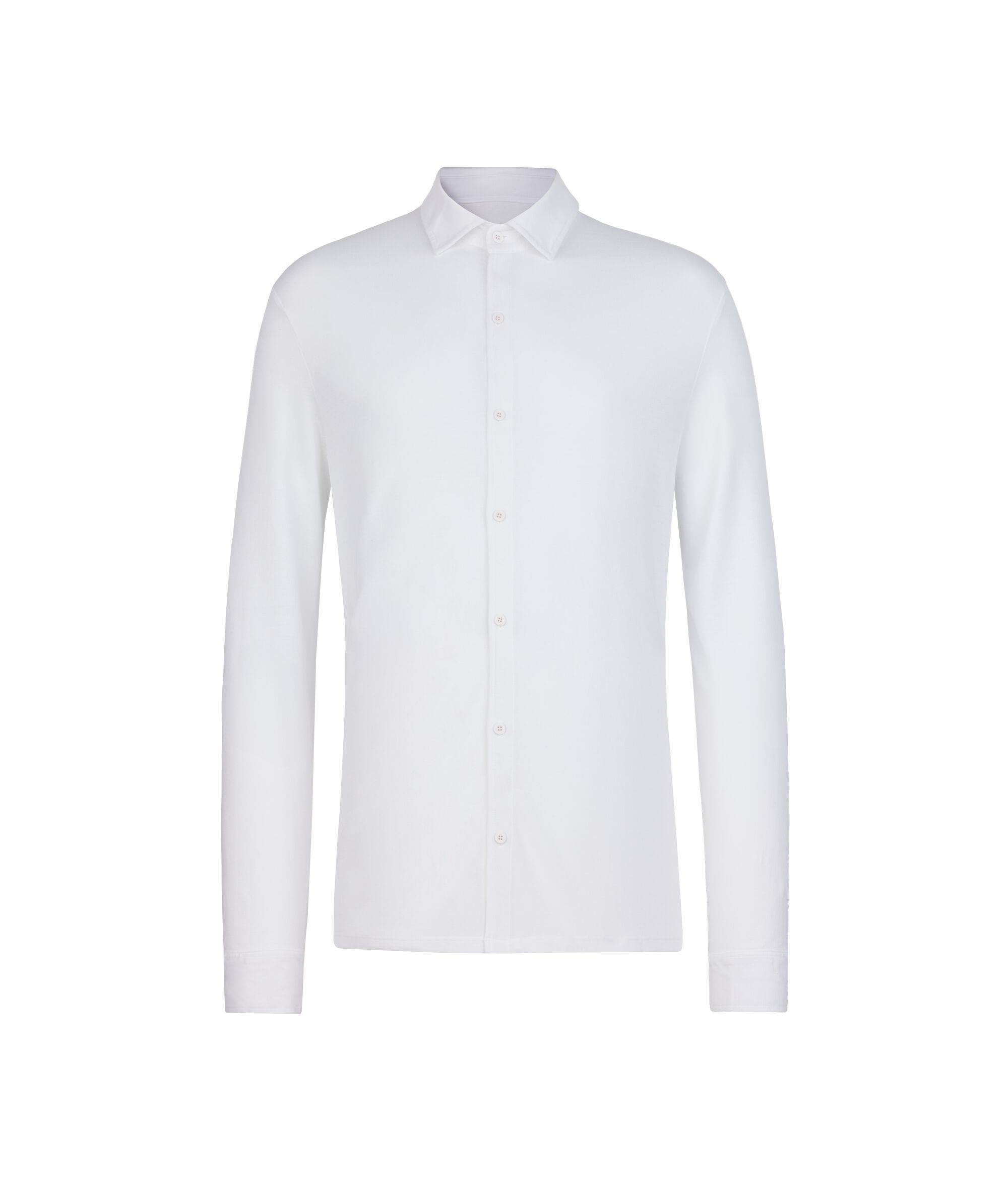 Camicia in Cotone e Seta Piquet
