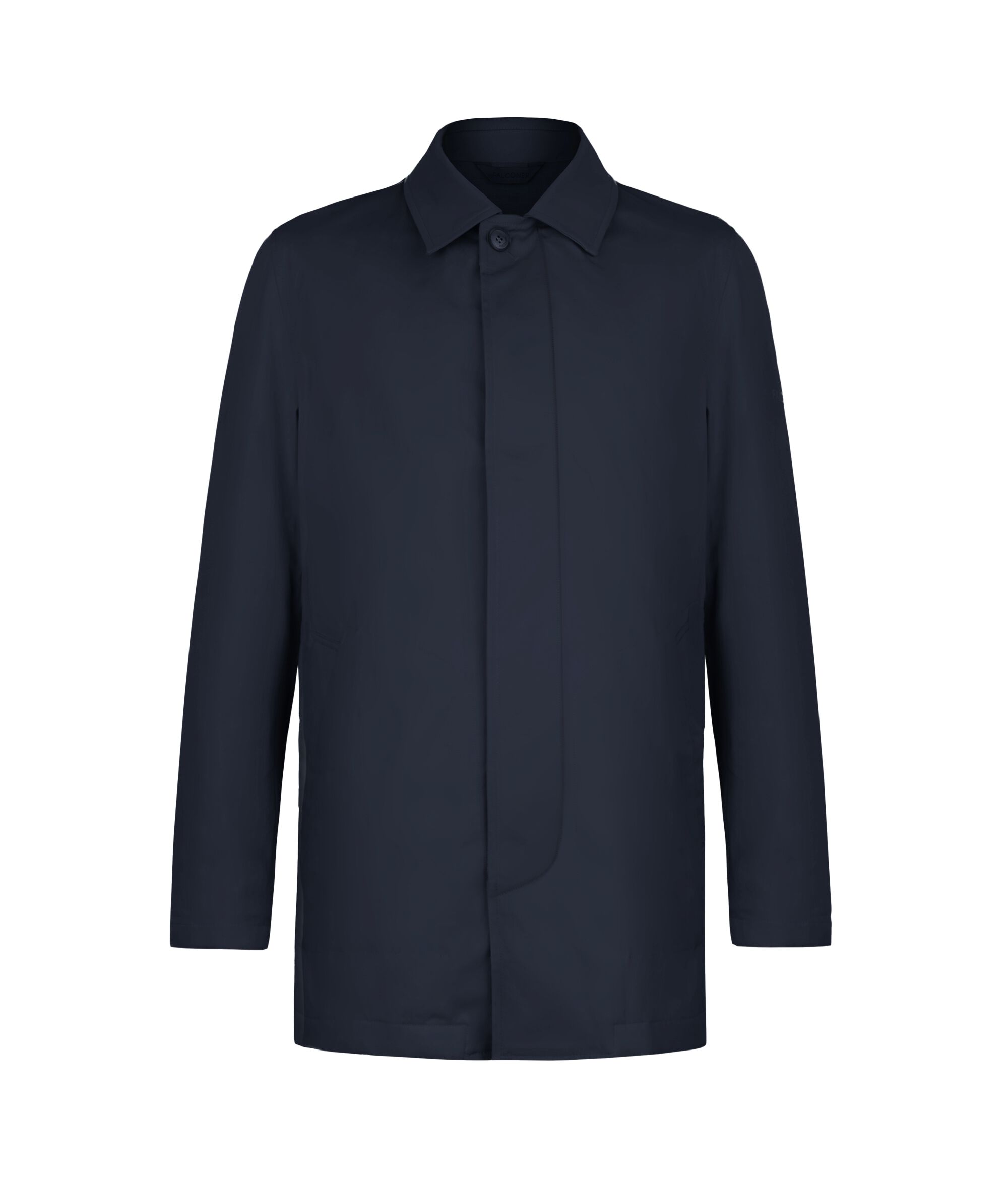 Trenci tehnic din țesătură de bumbac și cașmir