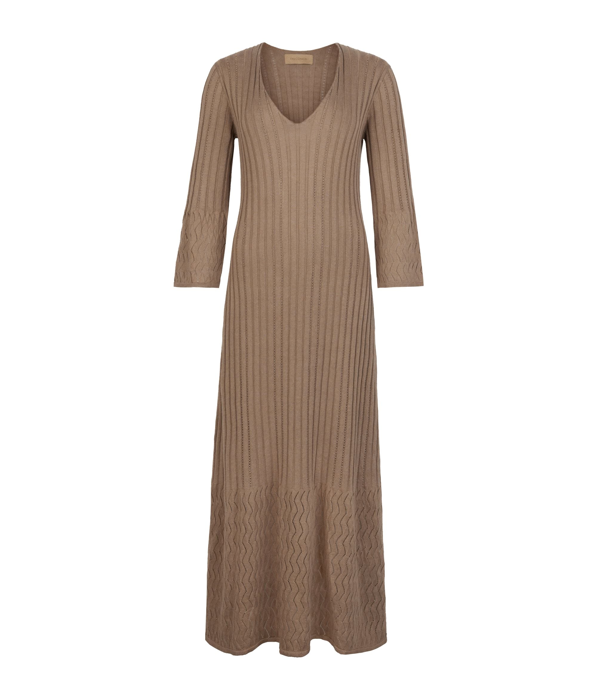 Vestido ponto onda