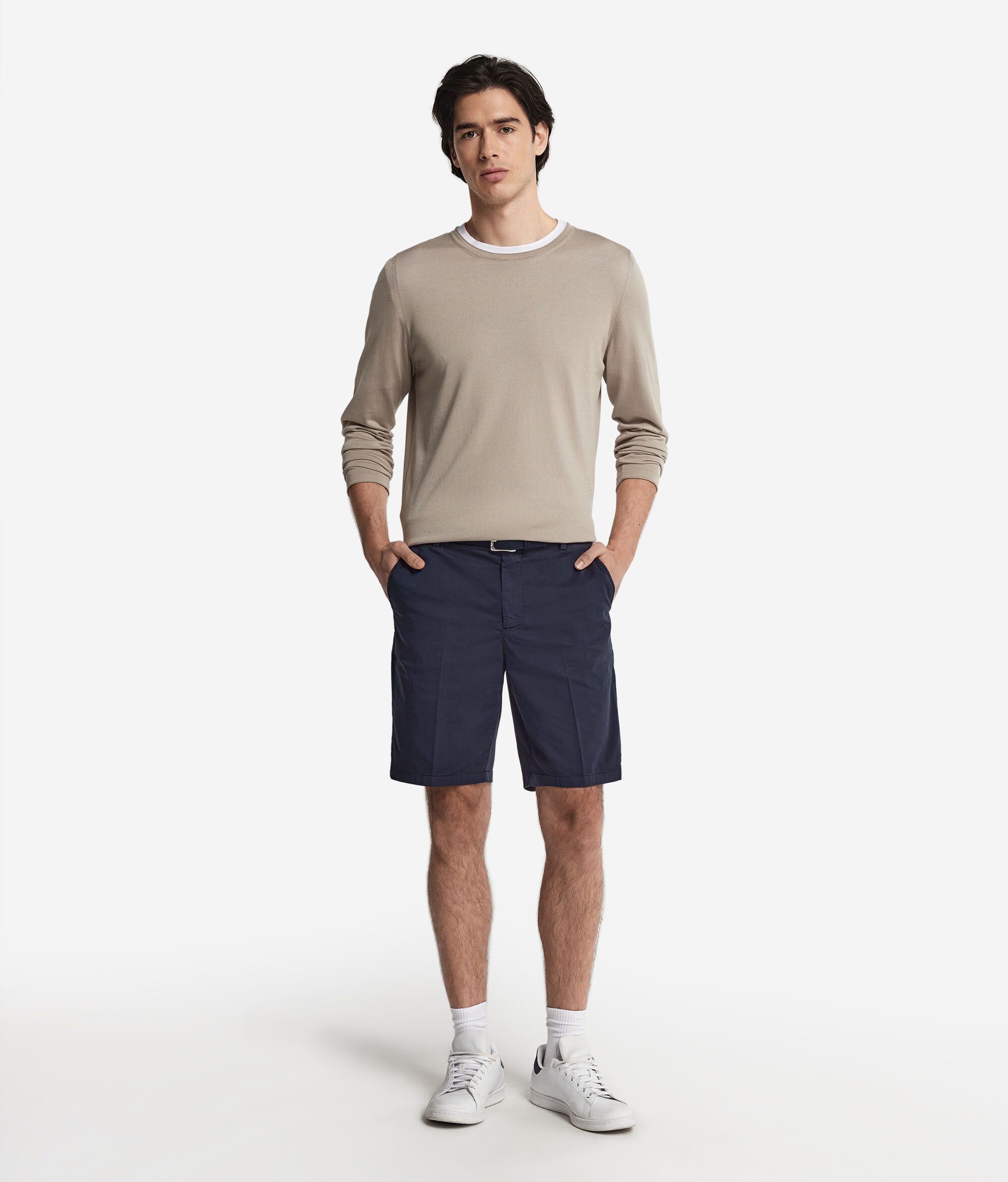 Short chino en coton