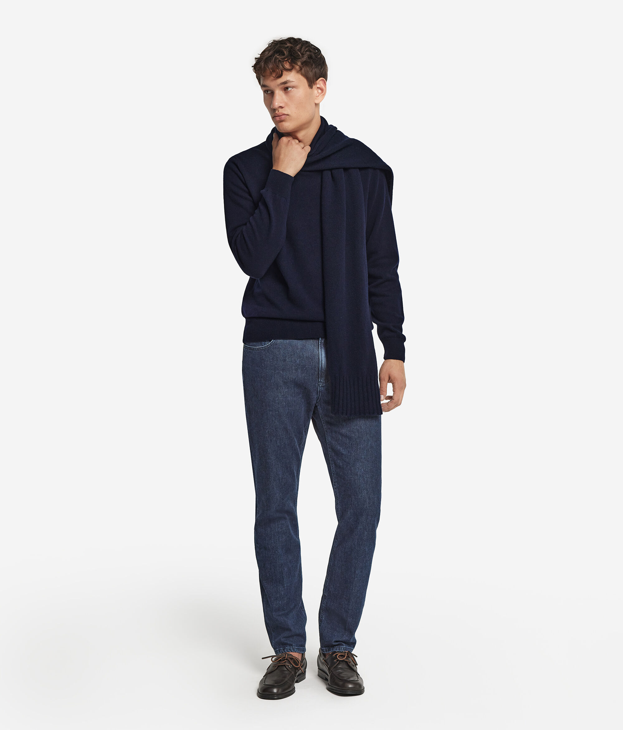 Bufanda de cashmere de hombre