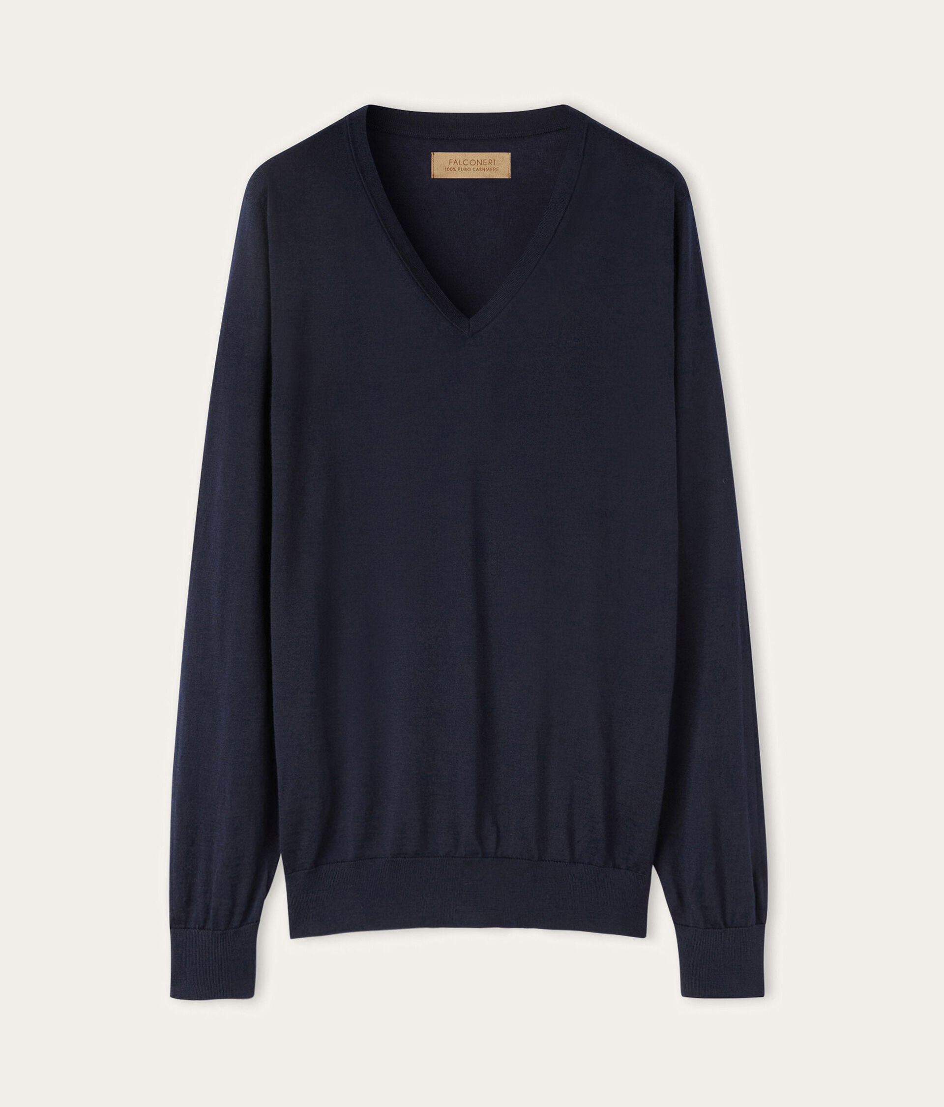 Maglia con scollo V in Cashmere Ultrafine