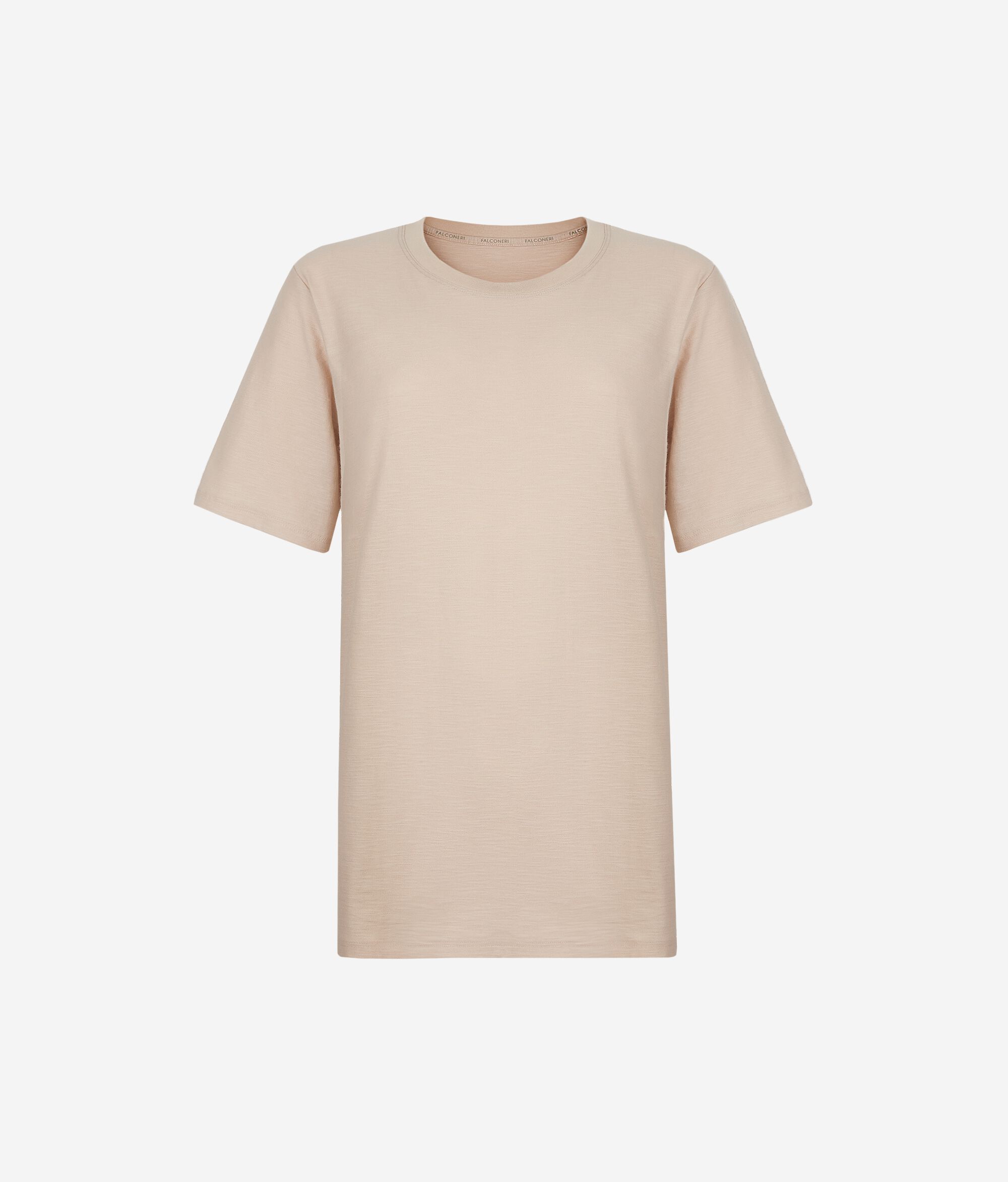 Short-Sleeved Round-Neck Cotton T-Shirt