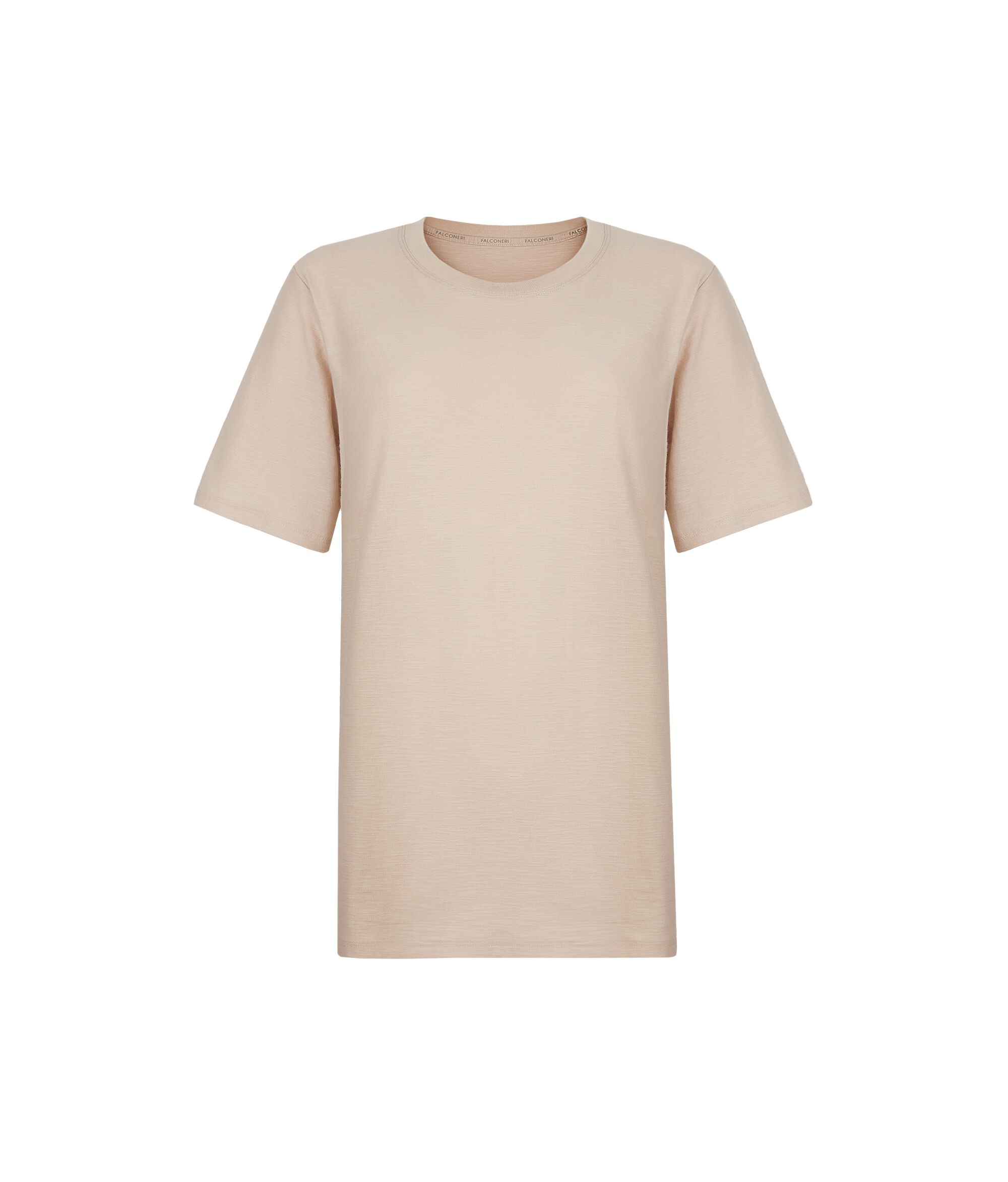 Short-Sleeved Round-Neck Cotton T-Shirt