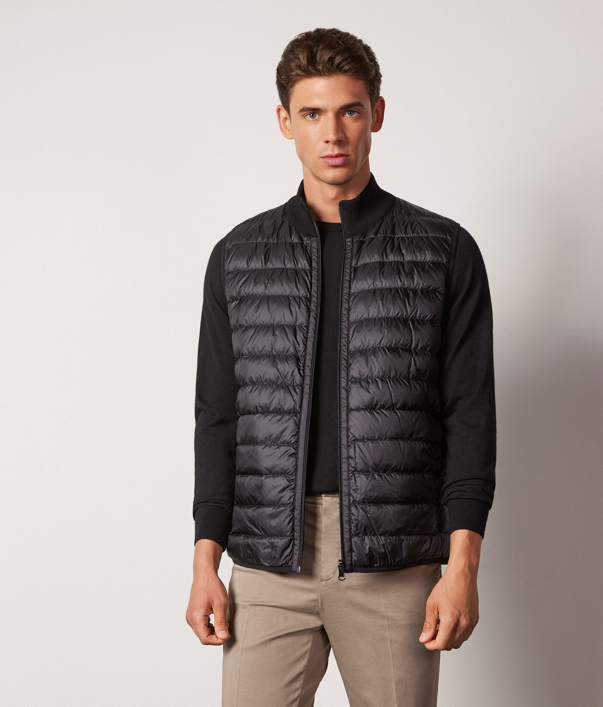 Reversible Cashmere Down Gilet