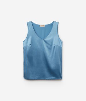 V-Neck Silk Camisole