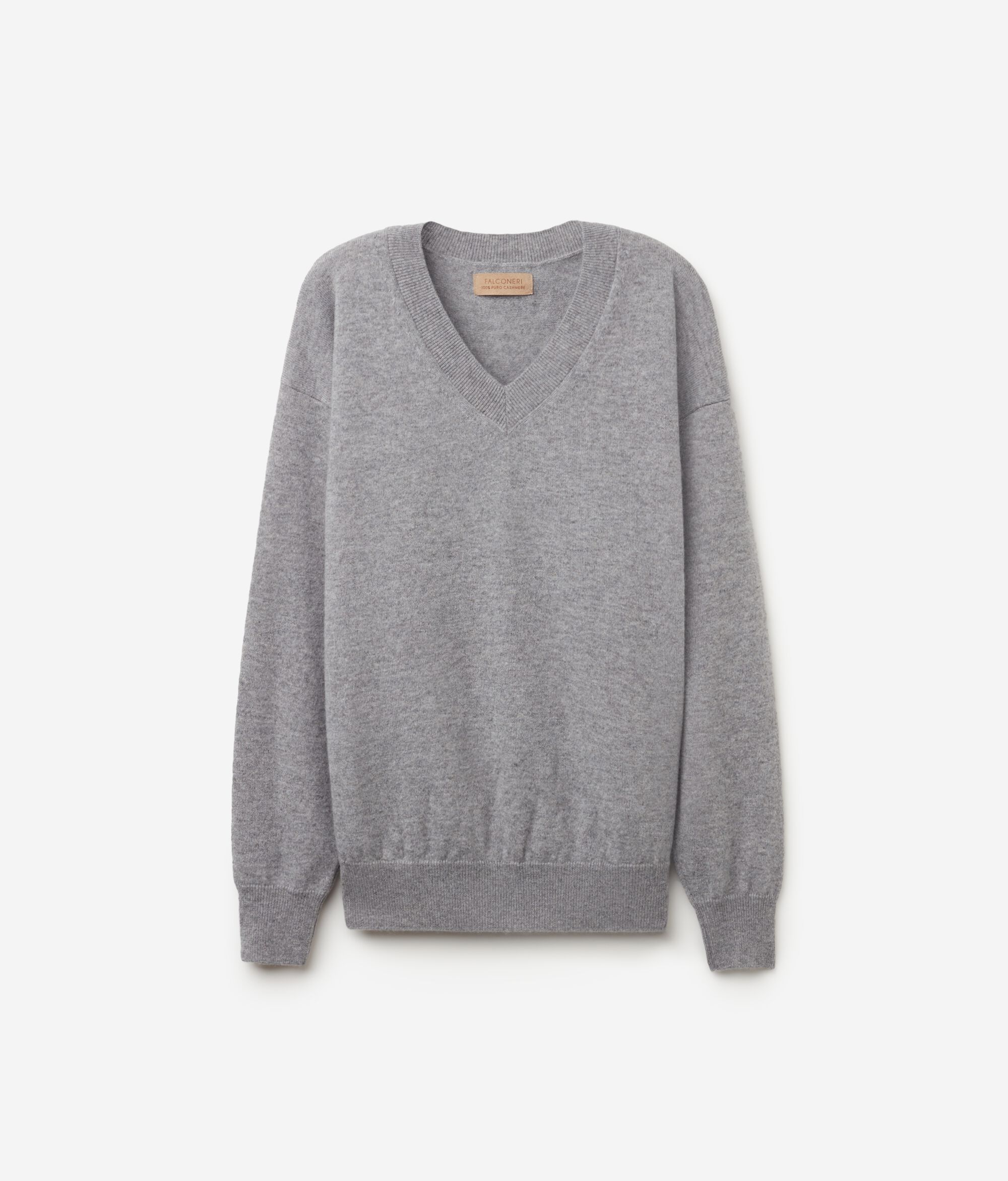 Pull à col V en cachemire ultra-doux