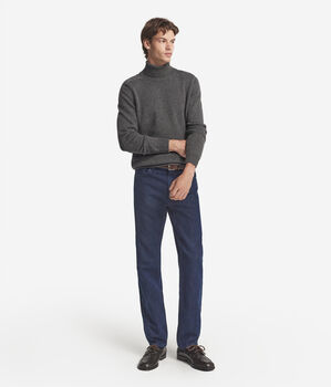 Camisola de Gola Alta em Ultrasoft Cashmere