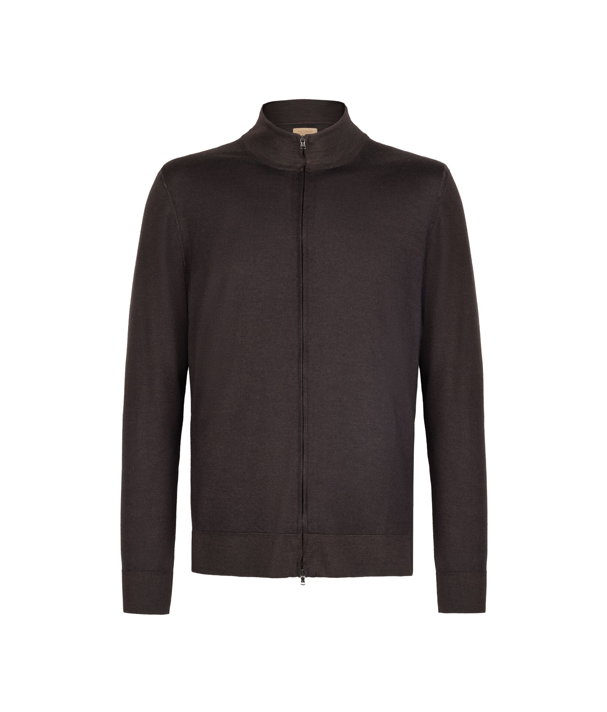 Cardigan mit Reißverschluss aus Kaschmir