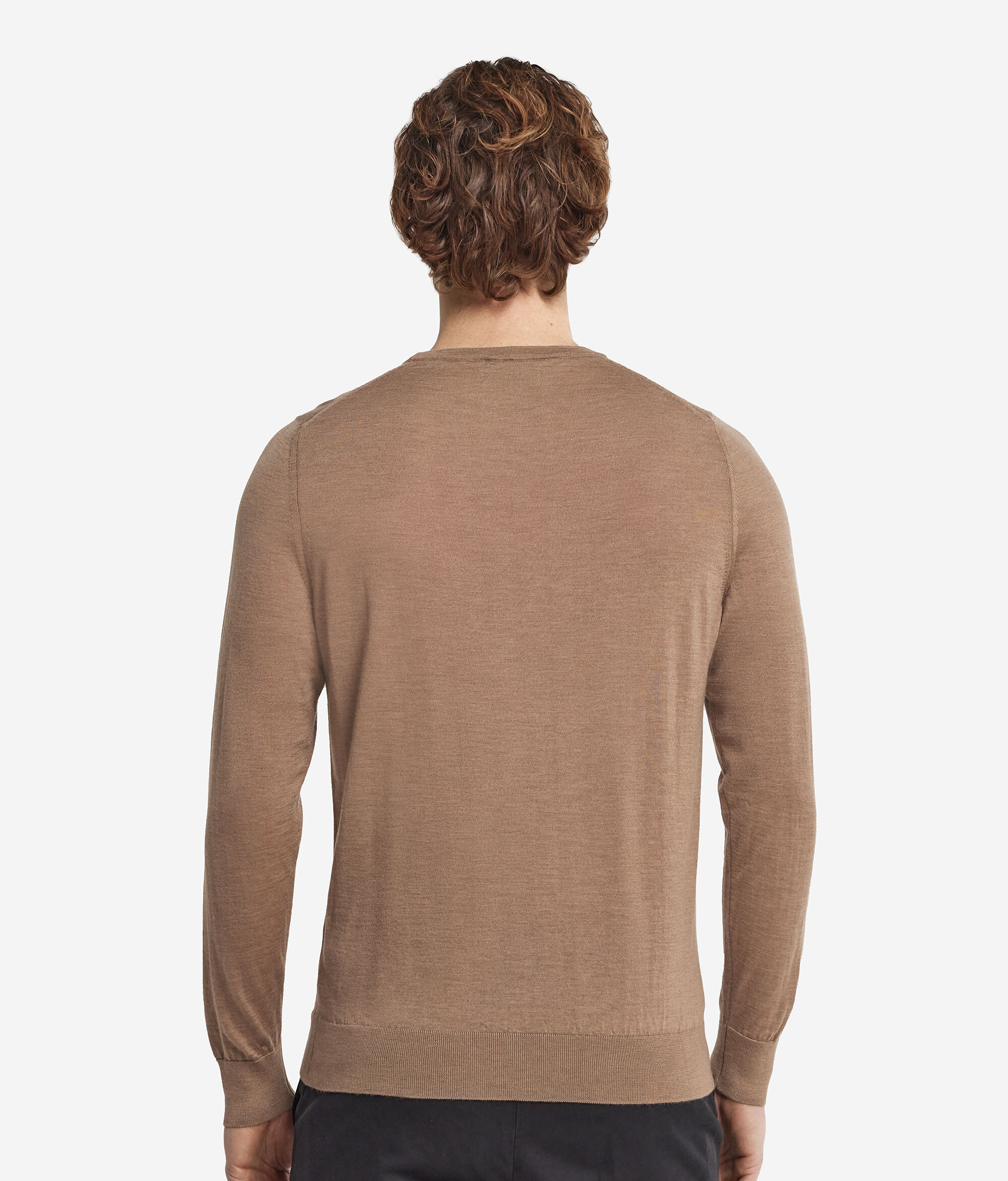 Μπλούζα με Στρογγυλή Λαιμόκοψη από Ultrafine Cashmere