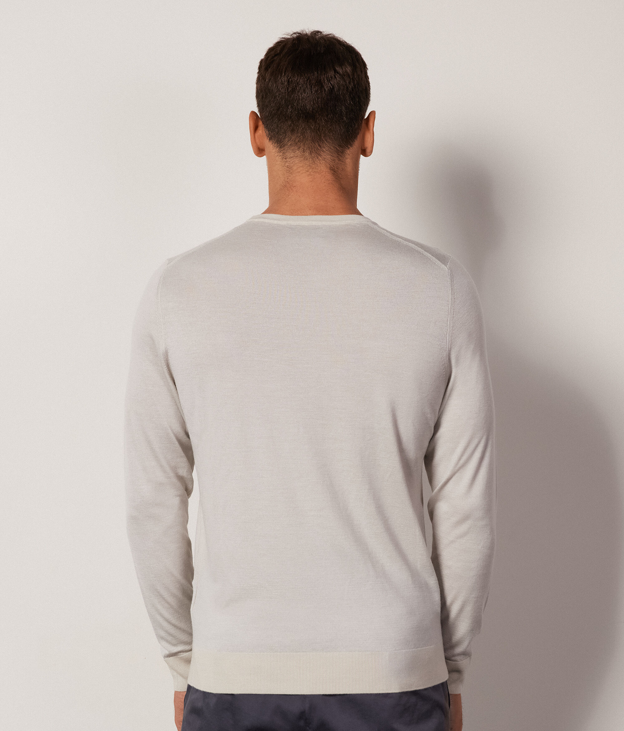 Round-Neck Ultrafine Cashmere Jumper