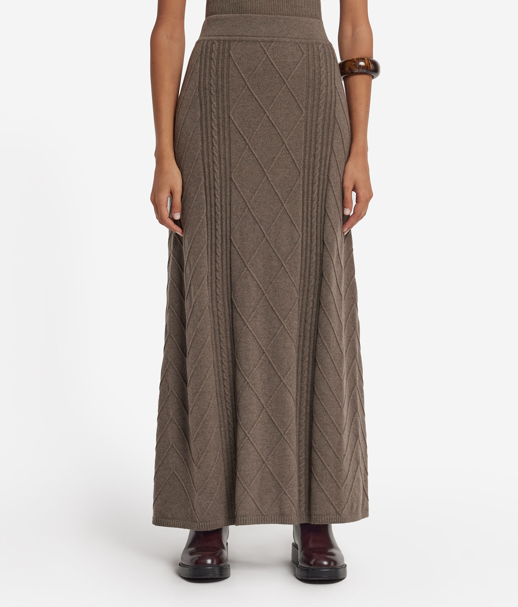 Gonna punti misti in Cashmere Ultrasoft