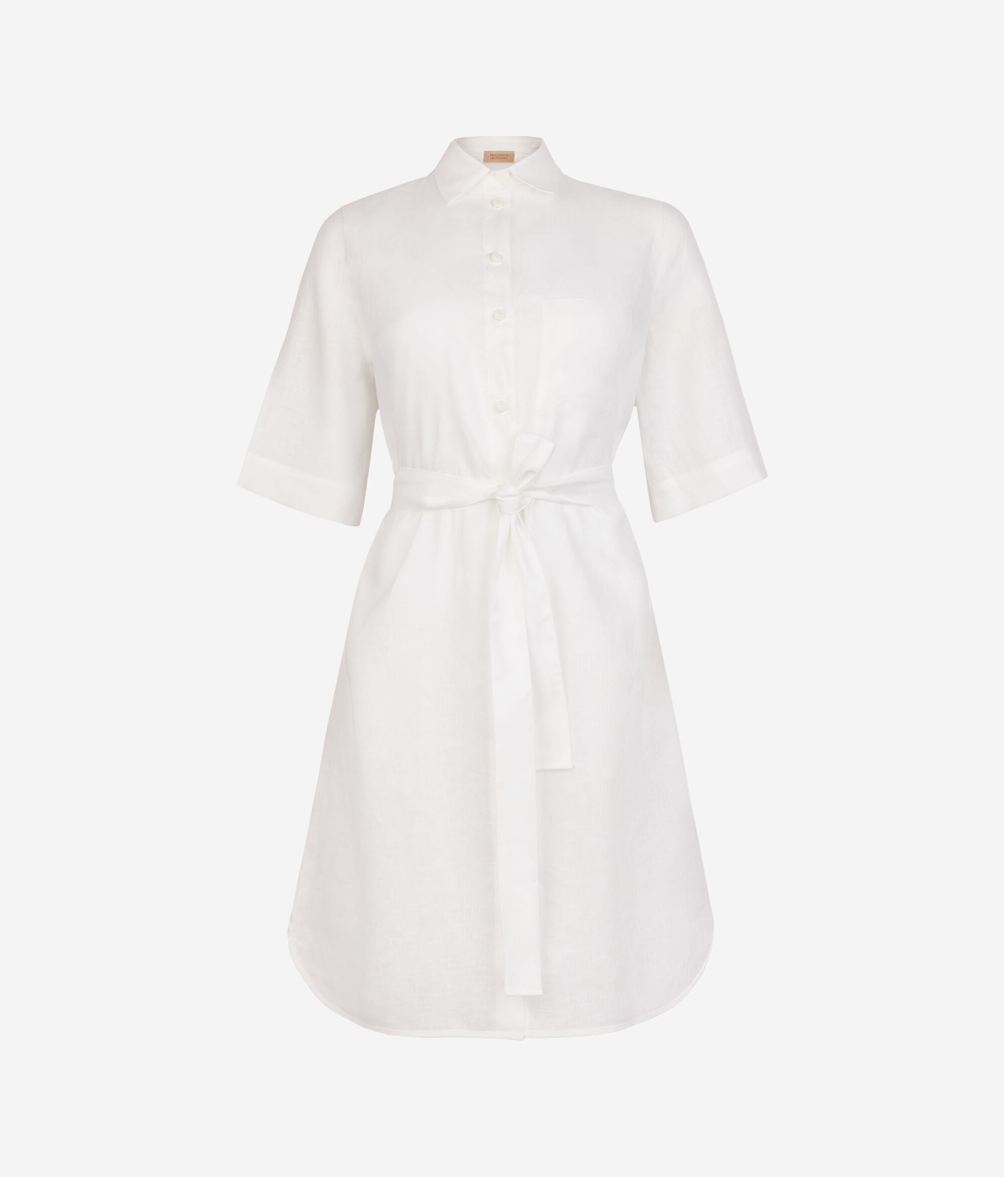 Hemdblusenkleid aus Leinen
