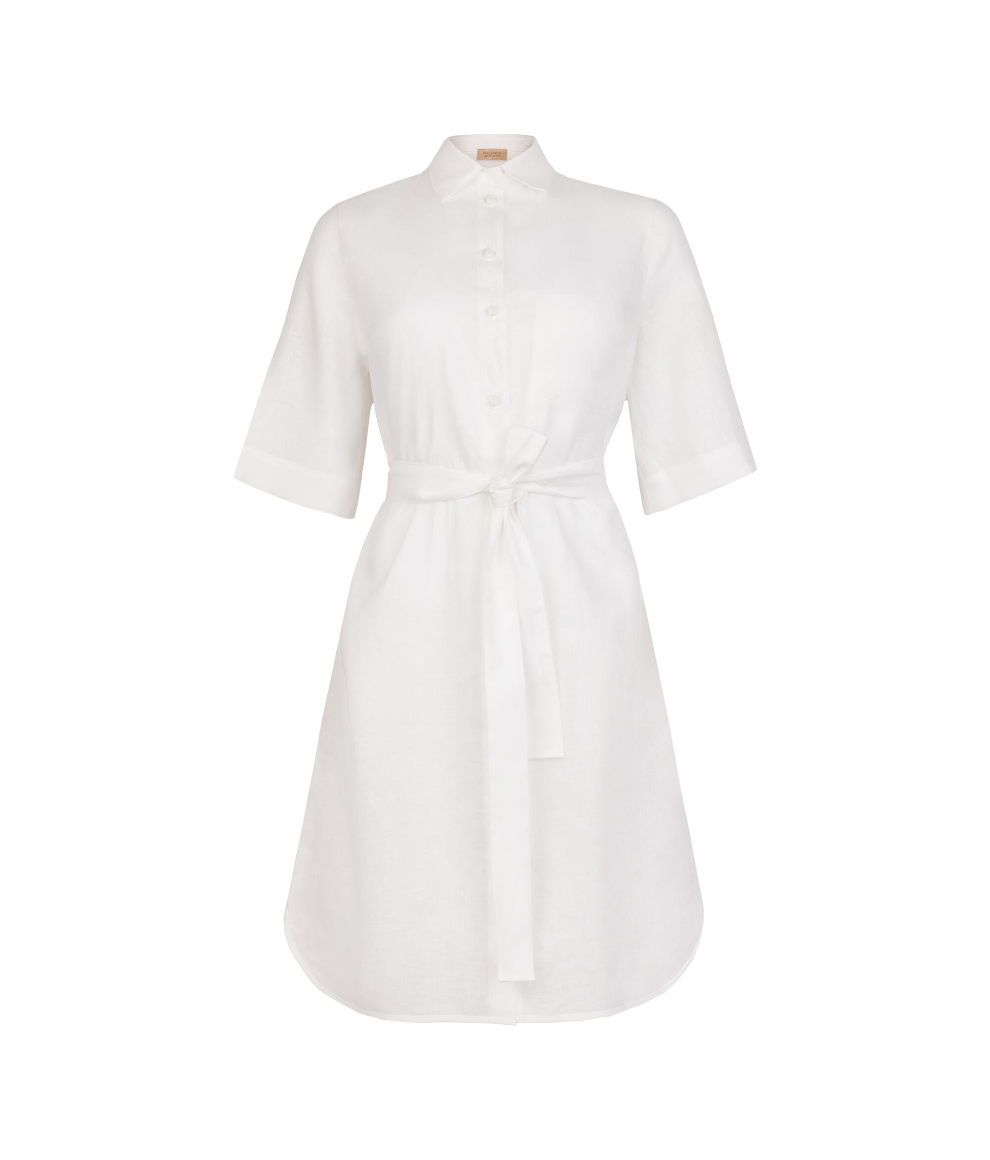 Hemdblusenkleid aus Leinen