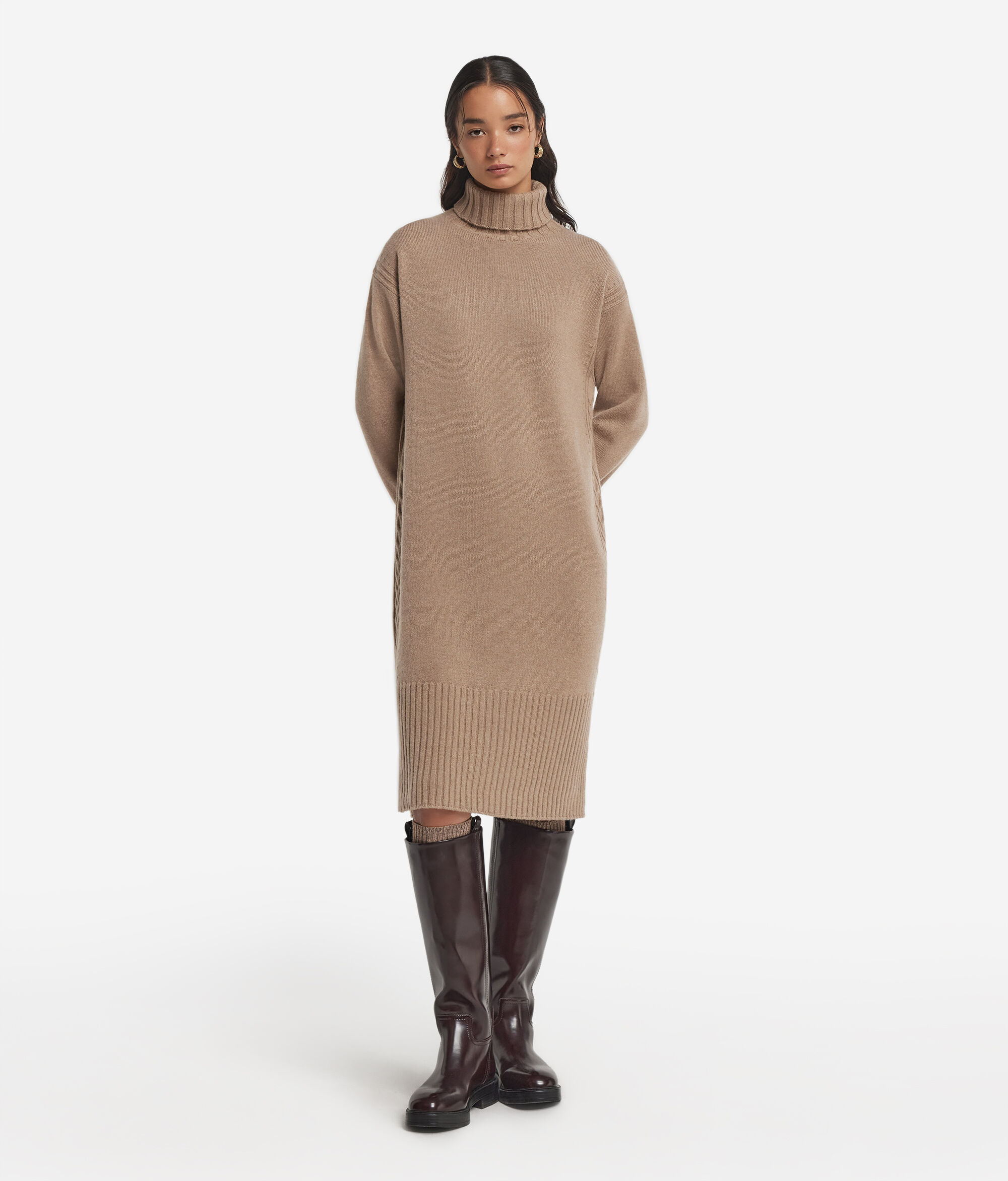 Abito trecce in Cashmere Ultrasoft