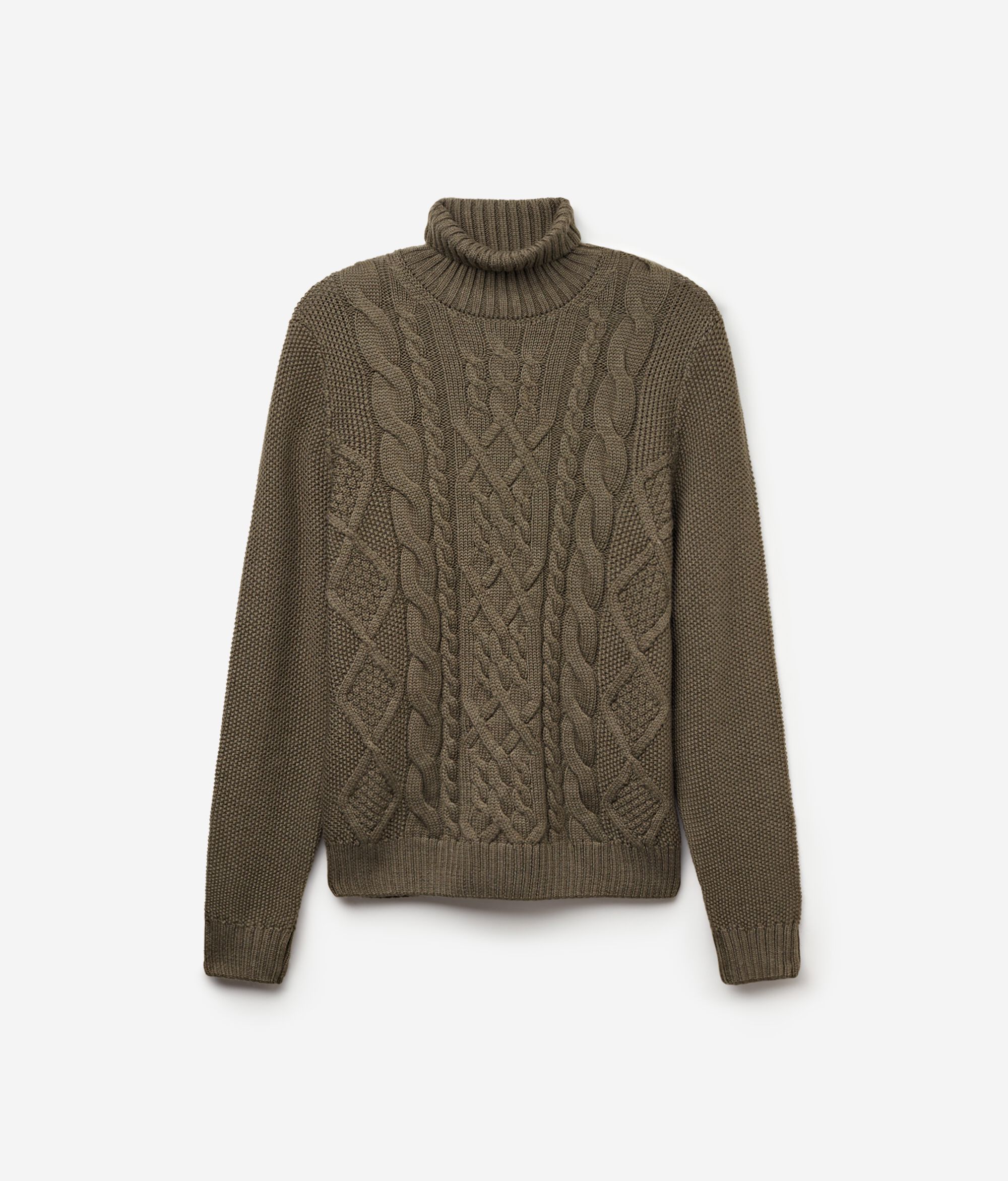 Pull à col roulé style pêcheur